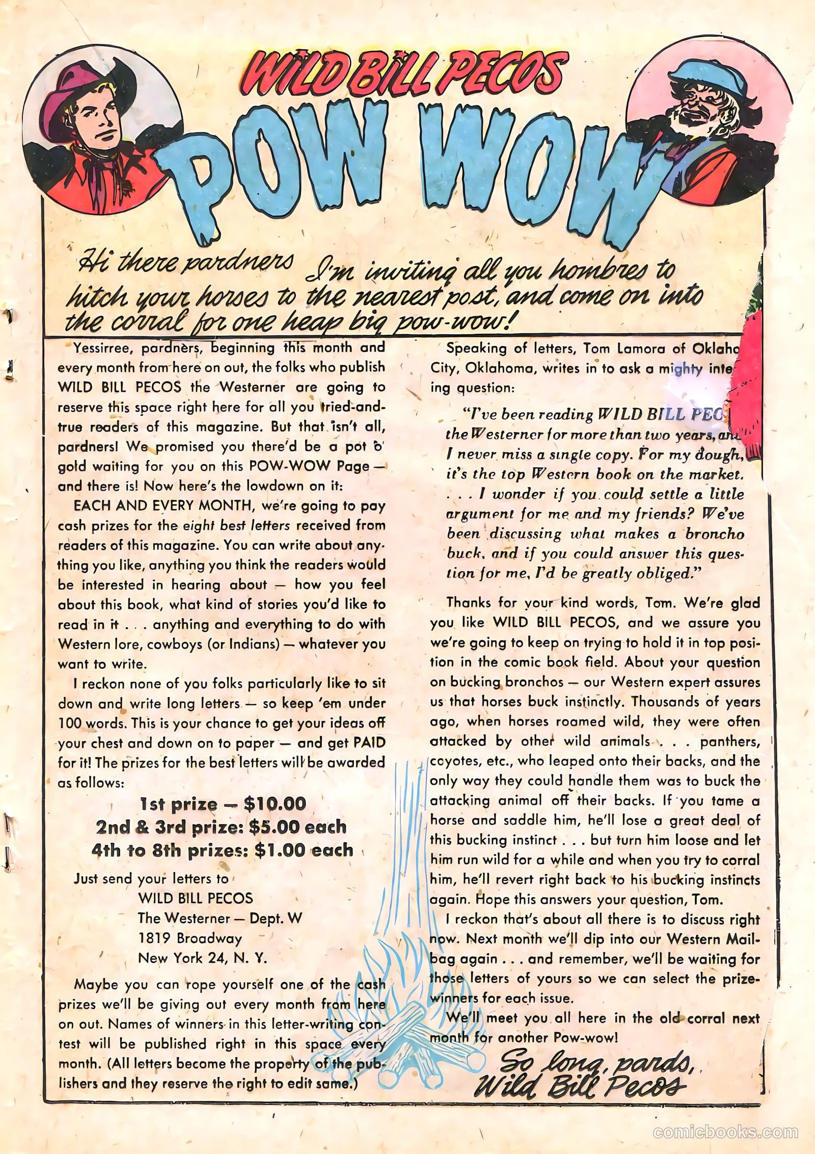 The Westerner Comics #34 (1951) — page 31 of 52
