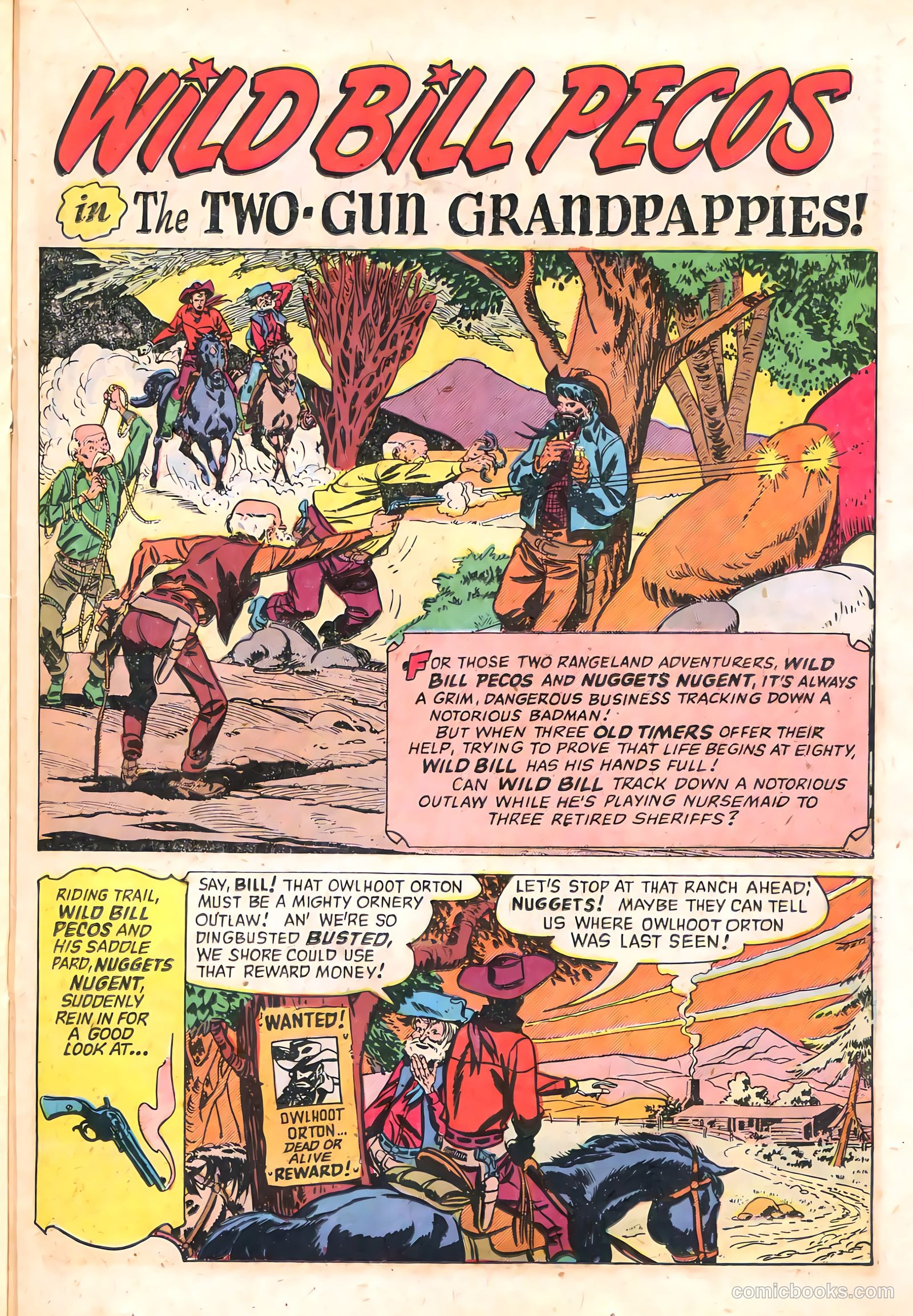 The Westerner Comics #34 (1951) — page 33 of 52