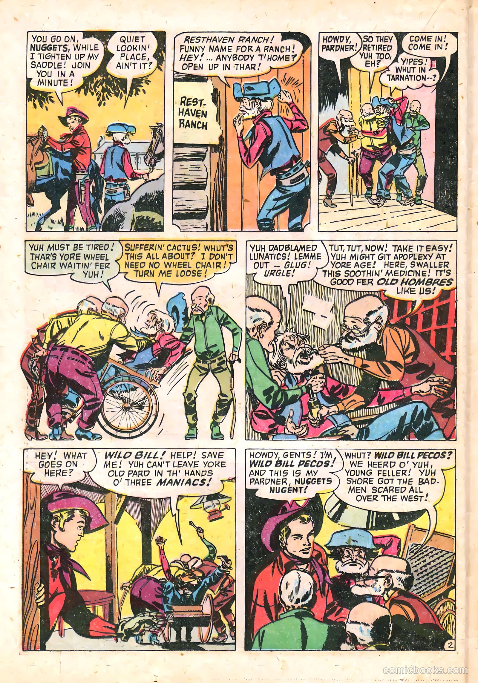 The Westerner Comics #34 (1951) — page 34 of 52