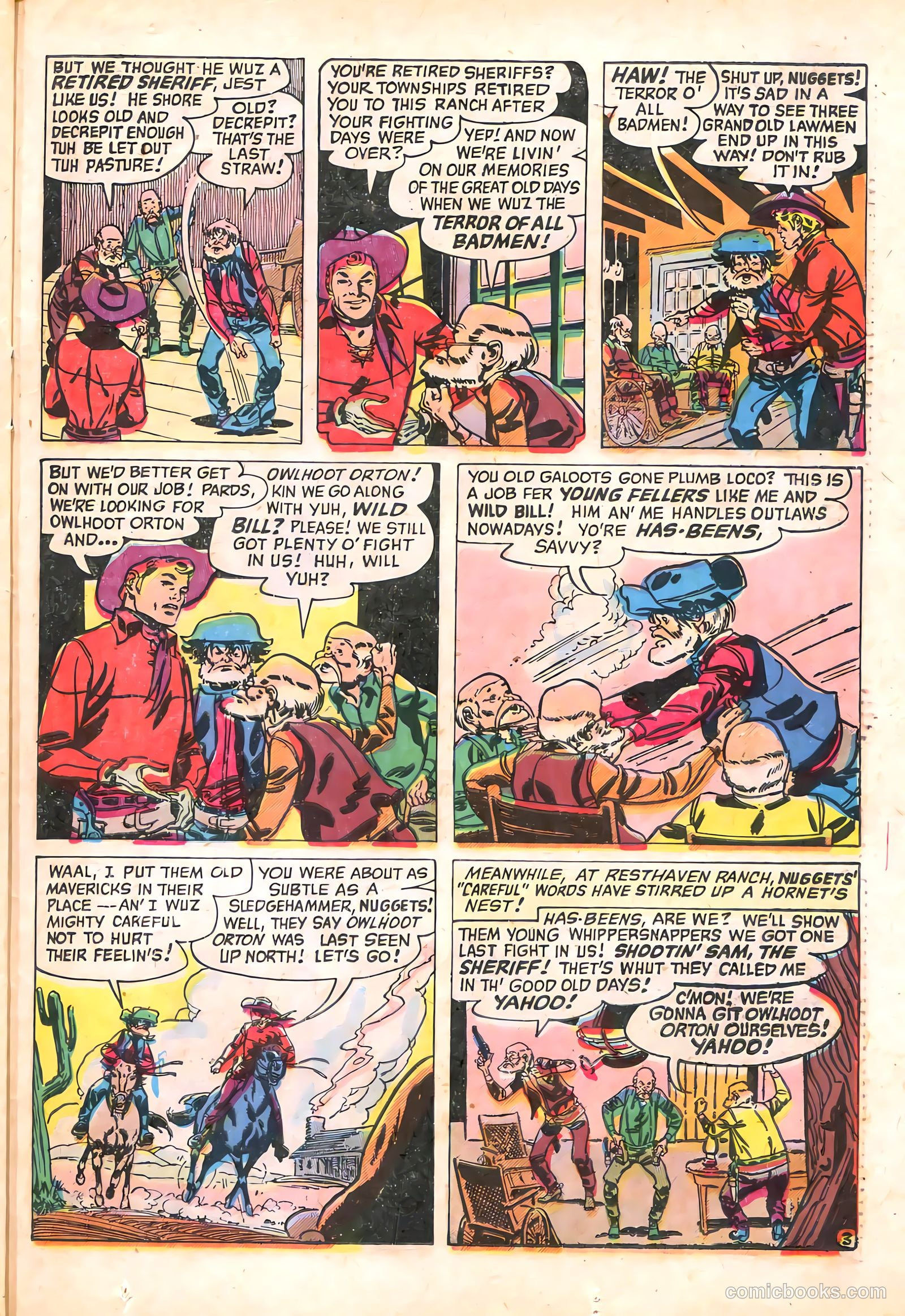 The Westerner Comics #34 (1951) — page 35 of 52