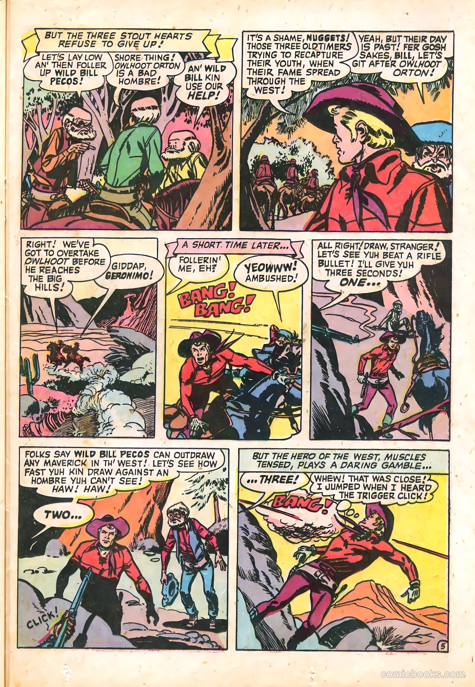 The Westerner Comics #34 (1951) — page 37 of 52