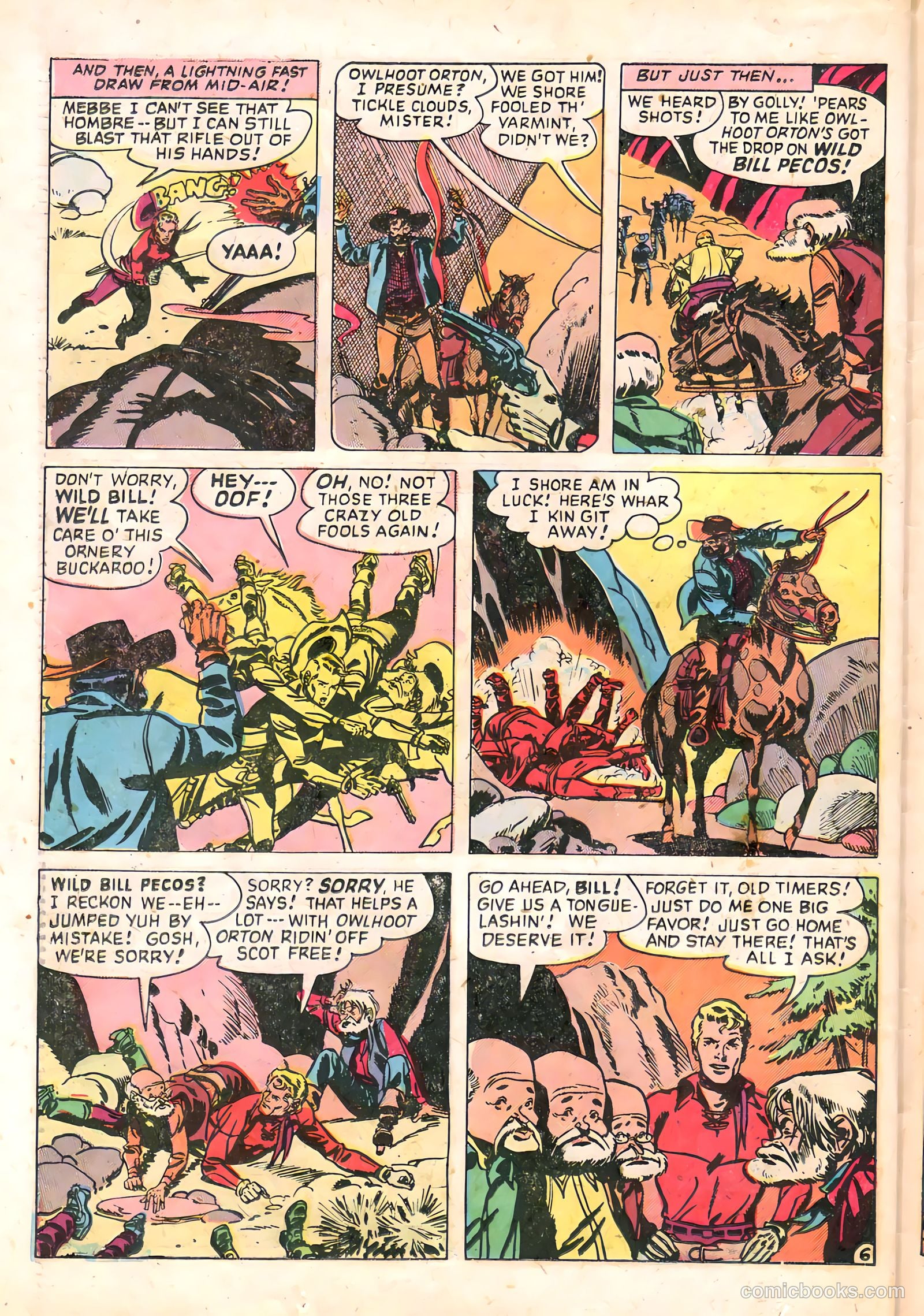 The Westerner Comics #34 (1951) — page 38 of 52