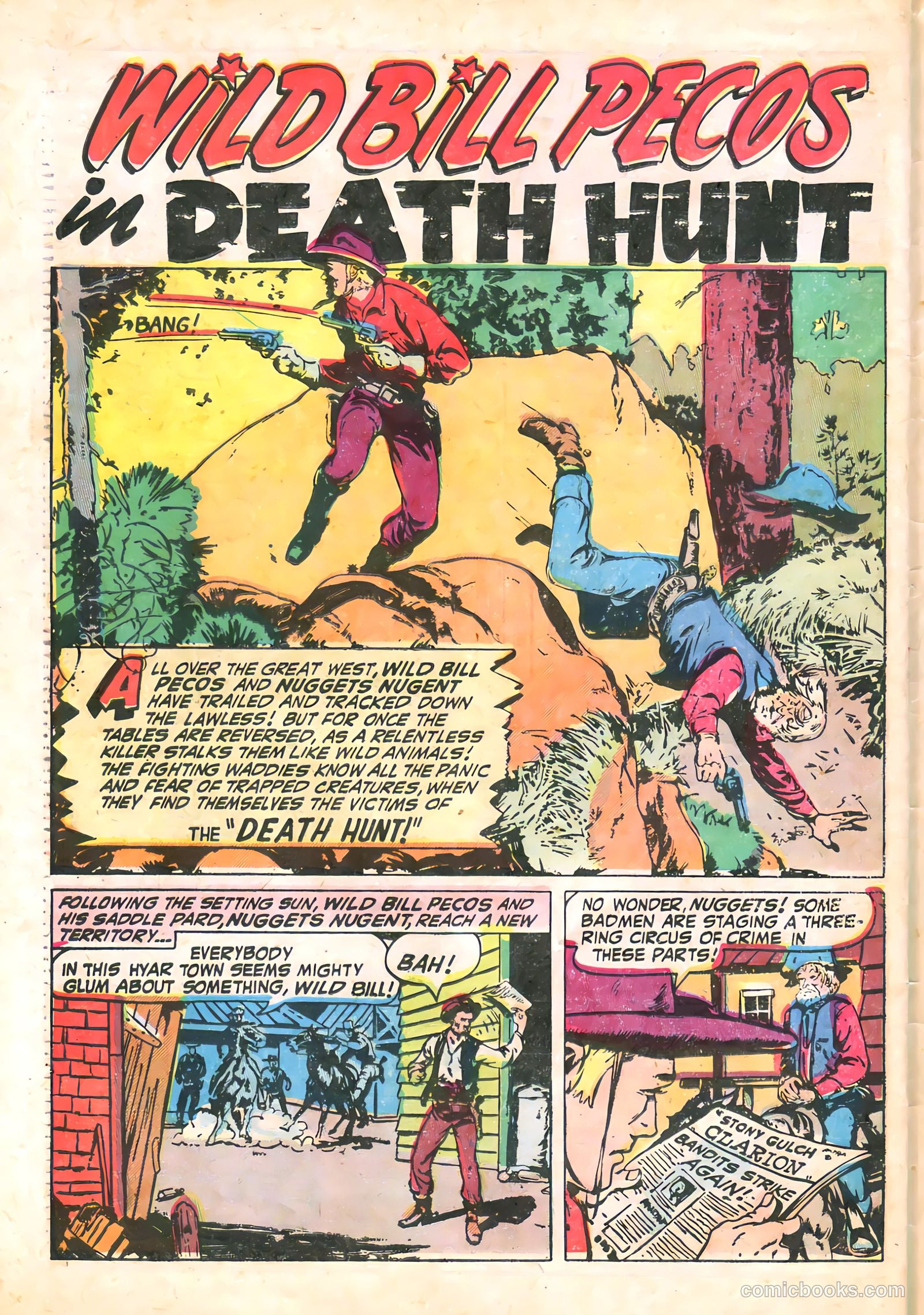 The Westerner Comics #34 (1951) — page 42 of 52