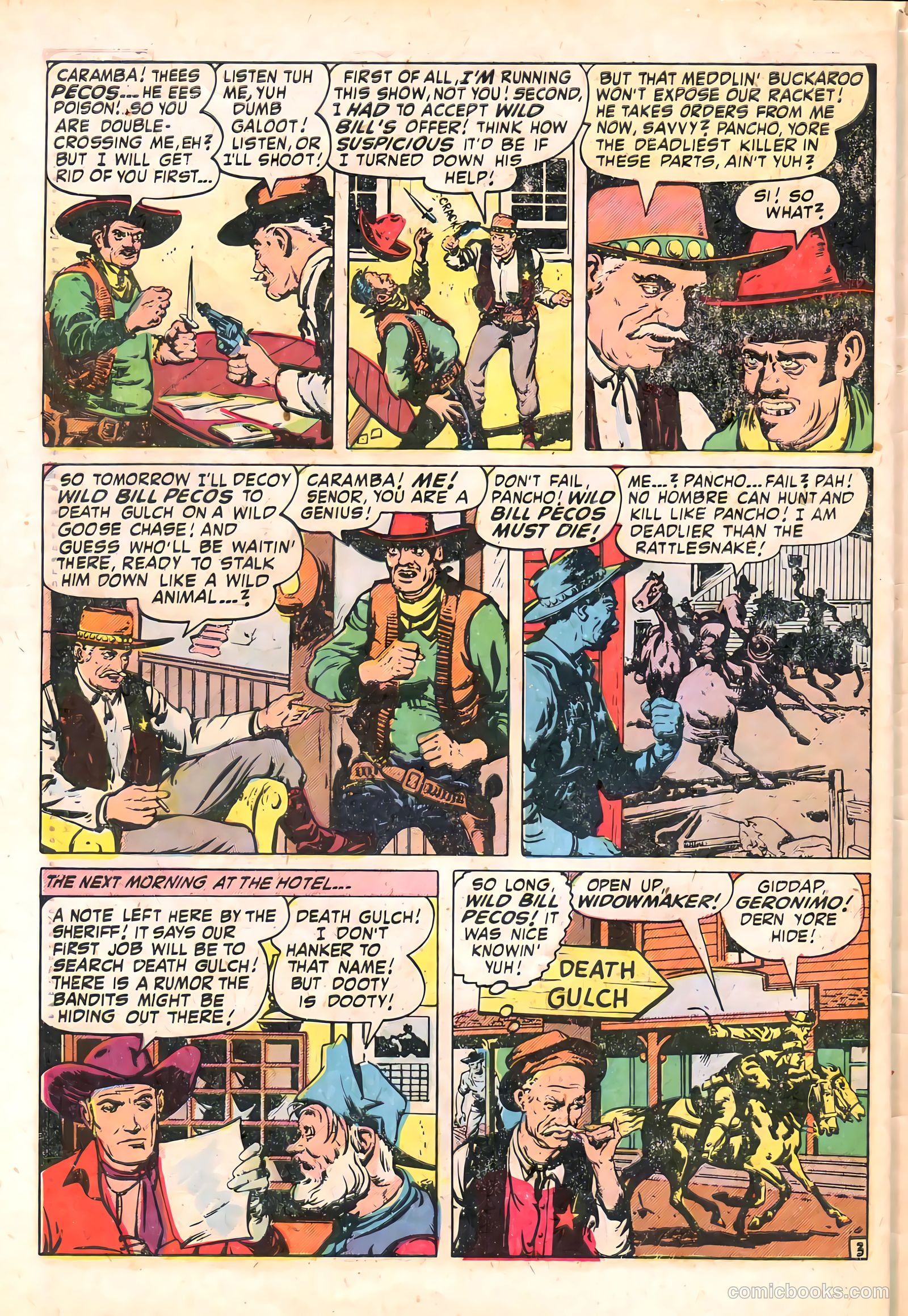 The Westerner Comics #34 (1951) — page 44 of 52