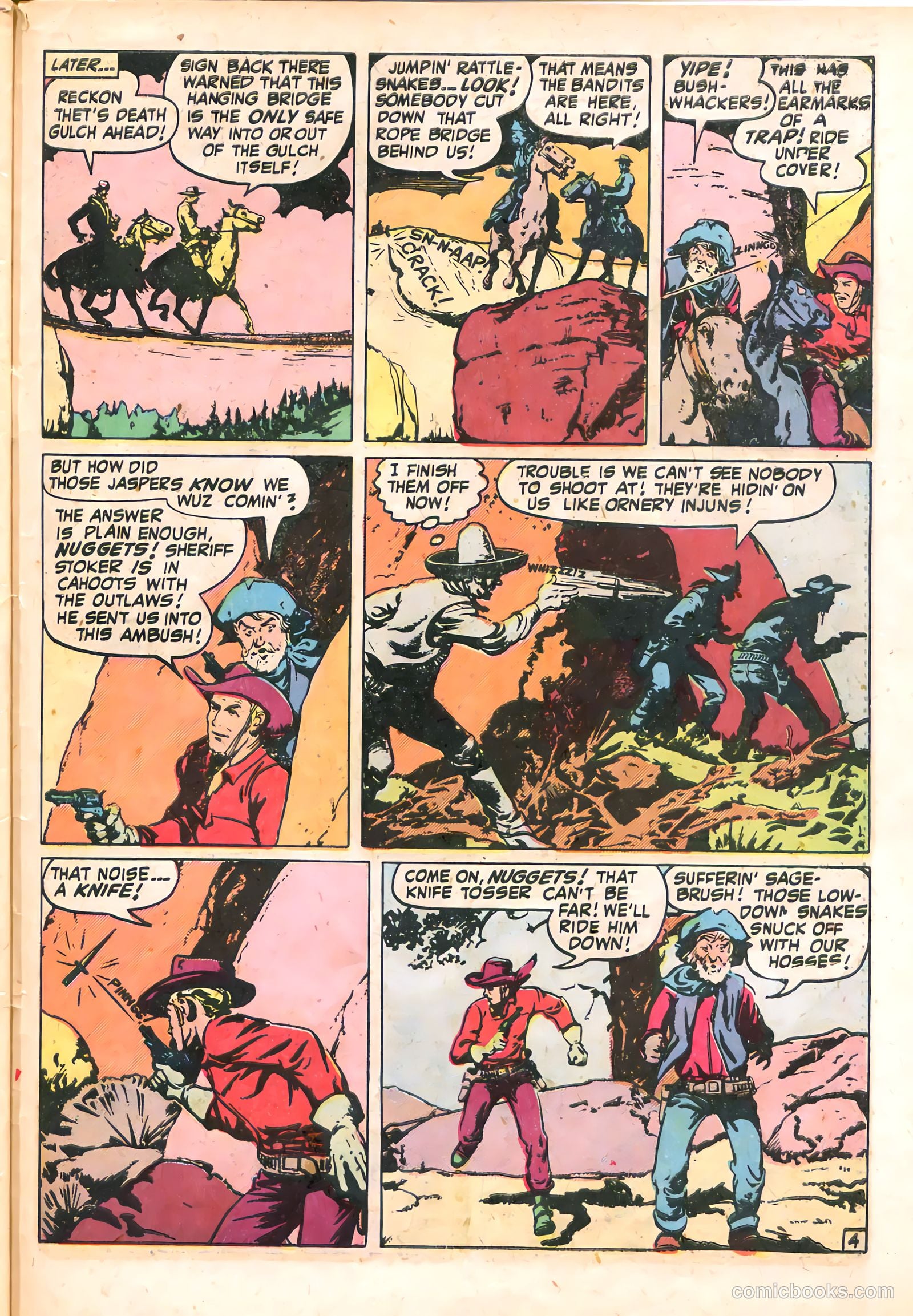 The Westerner Comics #34 (1951) — page 45 of 52