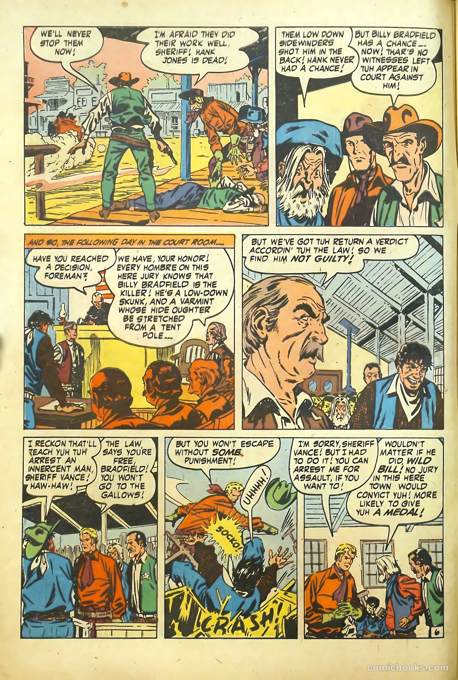 The Westerner Comics #35 (1951) — page 8 of 52