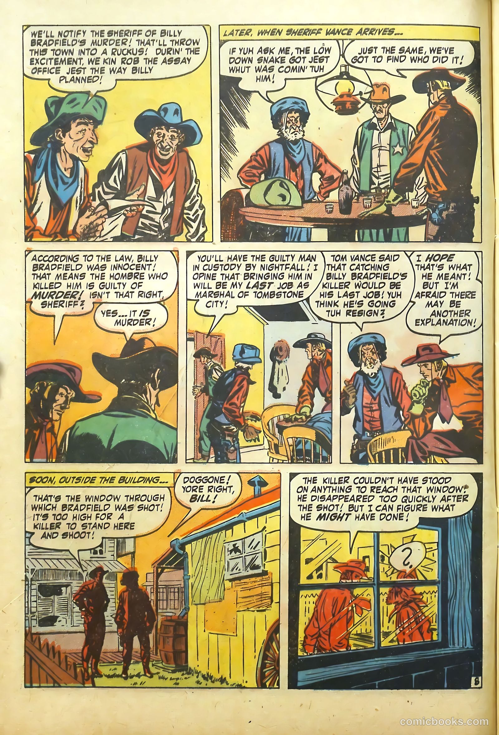 The Westerner Comics #35 (1951) — page 10 of 52