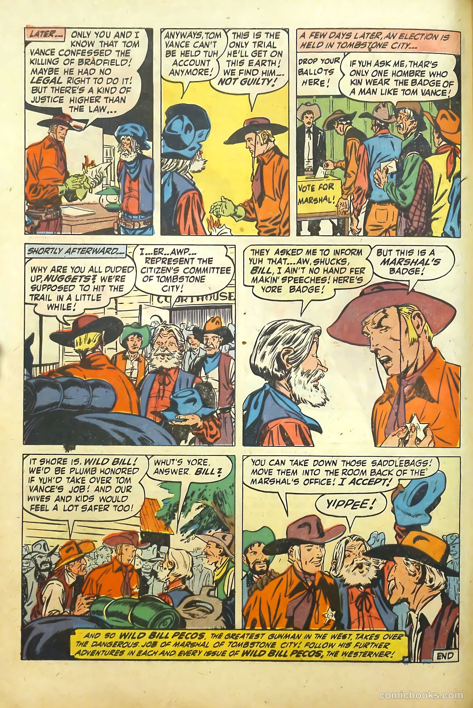 The Westerner Comics #35 (1951) — page 14 of 52