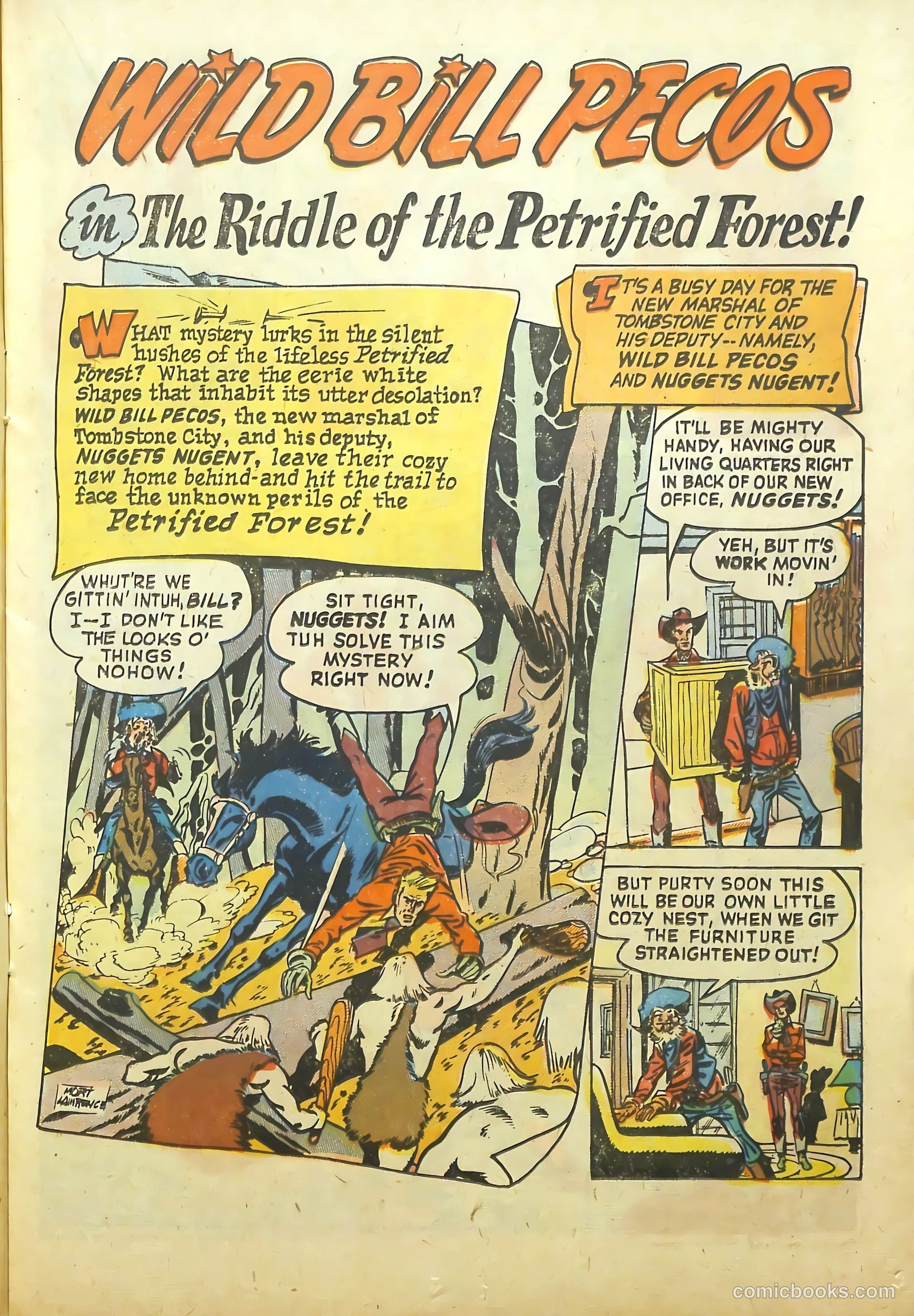 The Westerner Comics #35 (1951) — page 17 of 52
