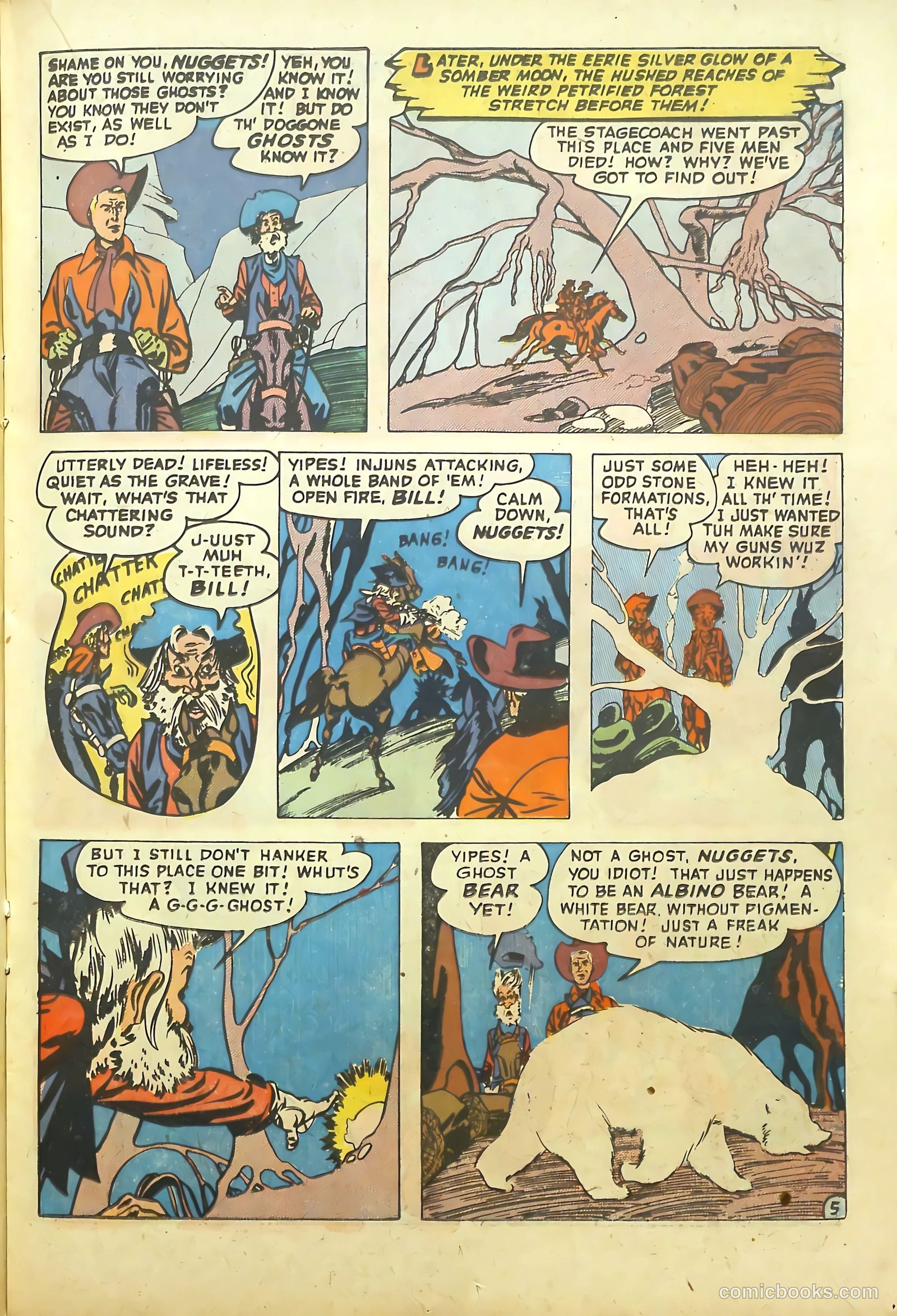 The Westerner Comics #35 (1951) — page 21 of 52