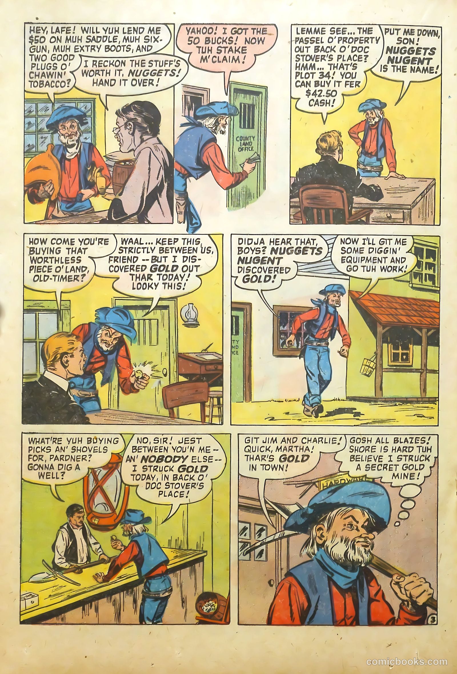 The Westerner Comics #35 (1951) — page 28 of 52