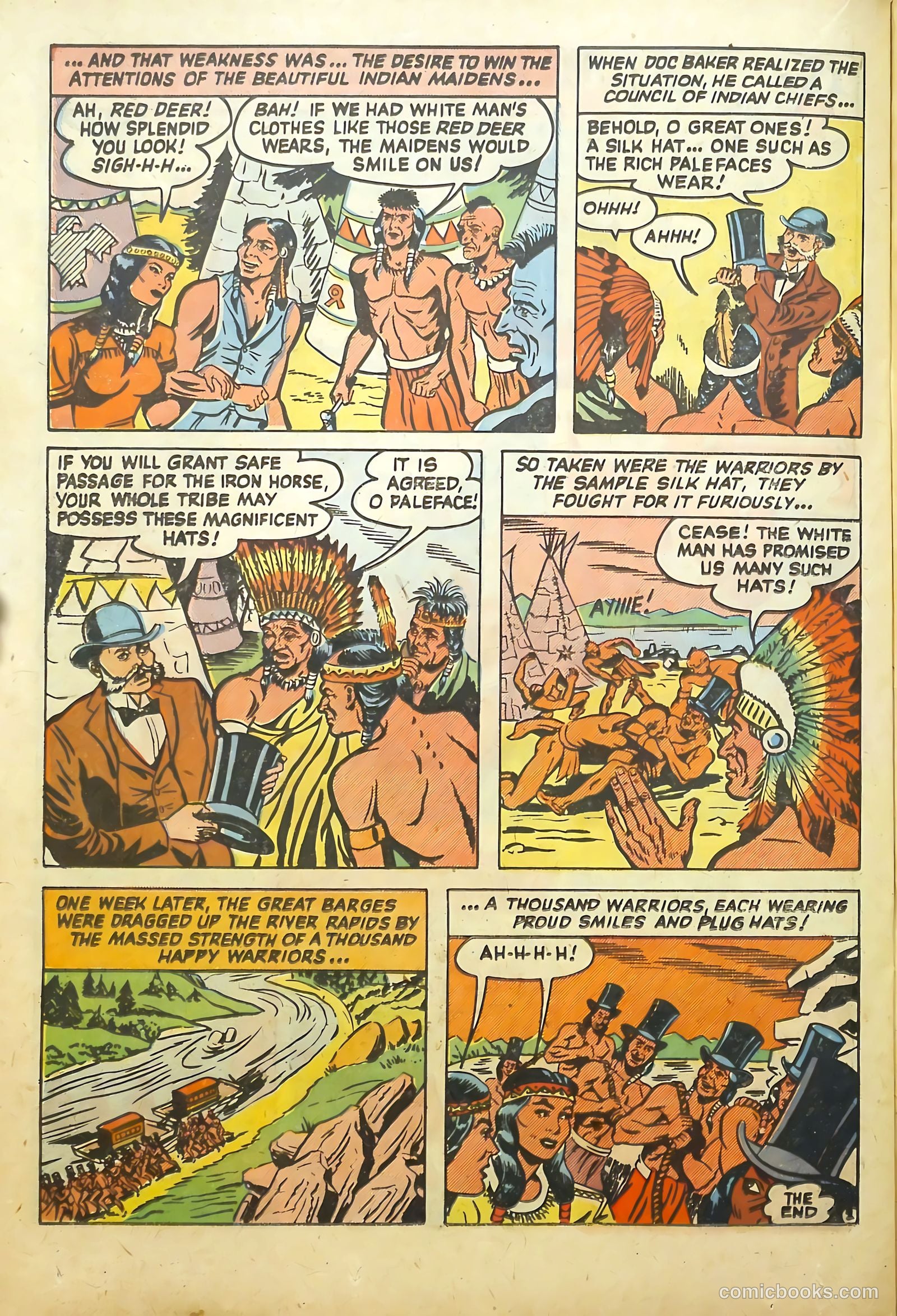The Westerner Comics #35 (1951) — page 32 of 52
