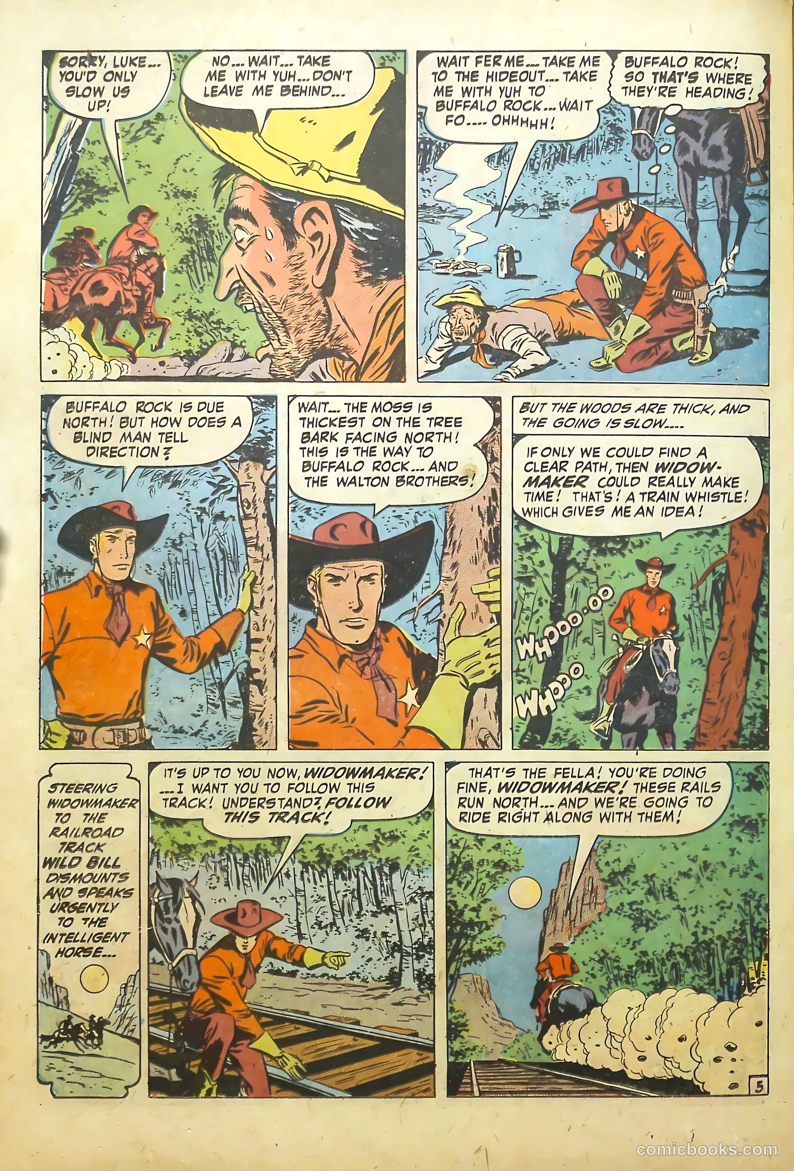 The Westerner Comics #35 (1951) — page 38 of 52