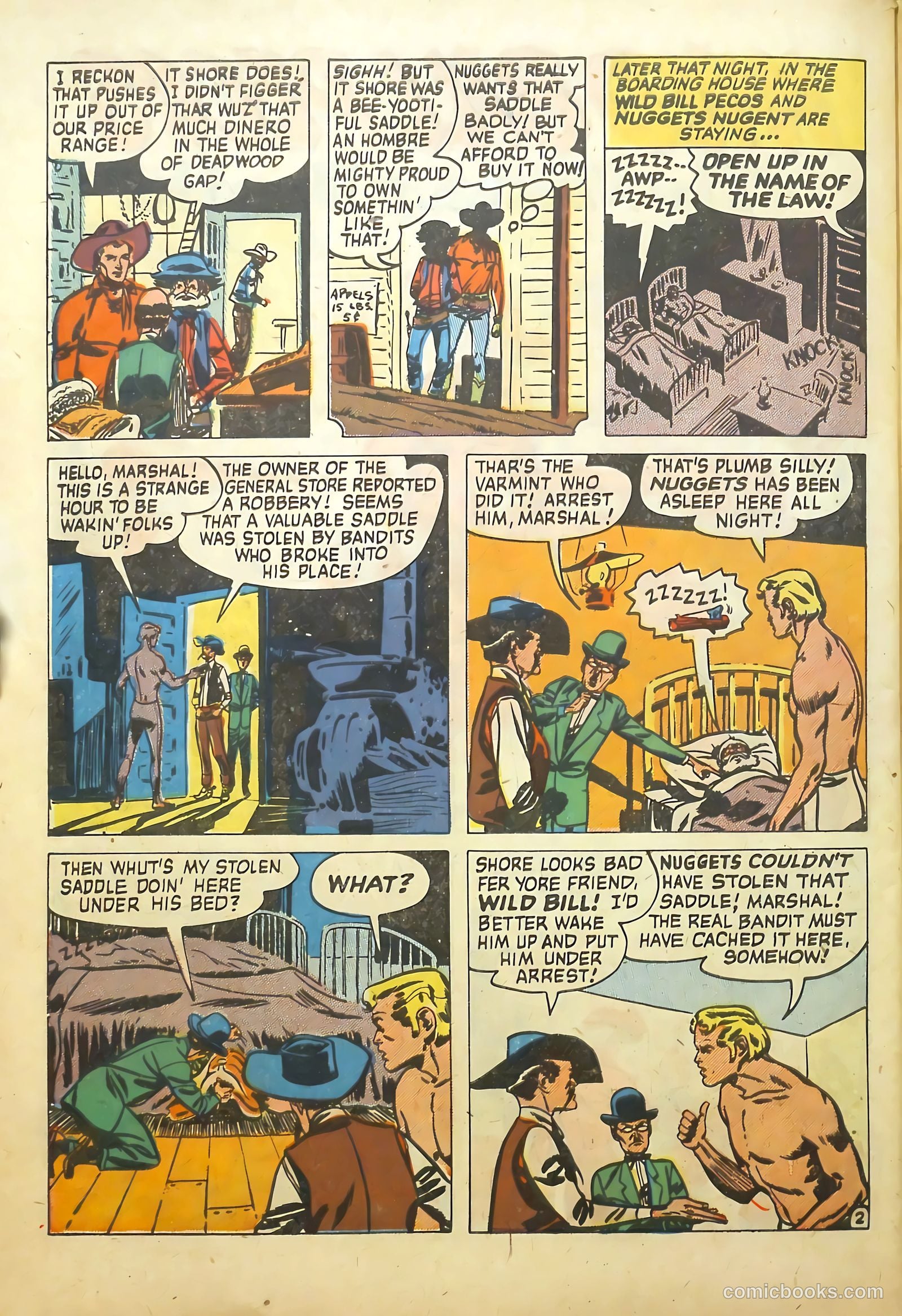The Westerner Comics #35 (1951) — page 44 of 52