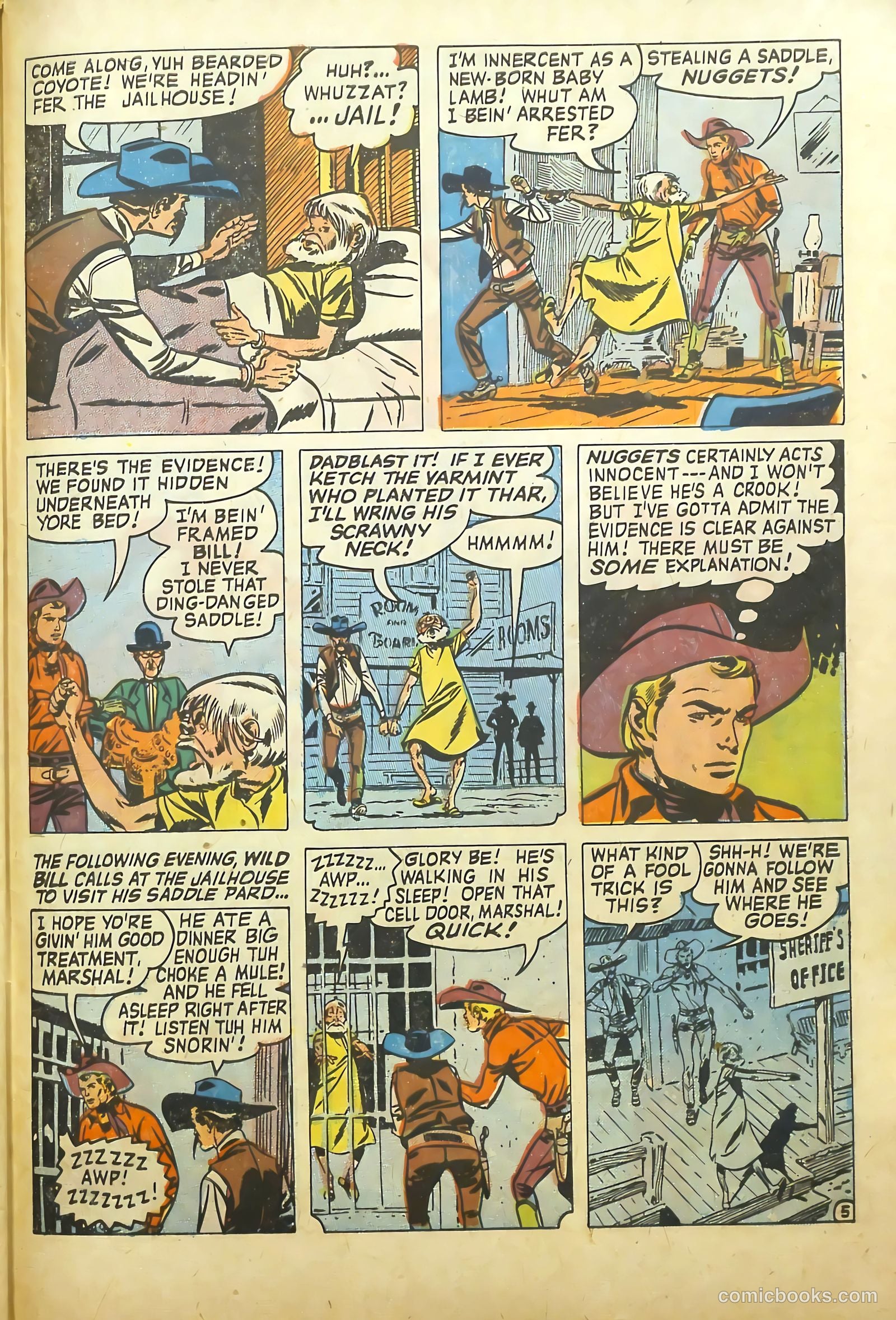 The Westerner Comics #35 (1951) — page 47 of 52