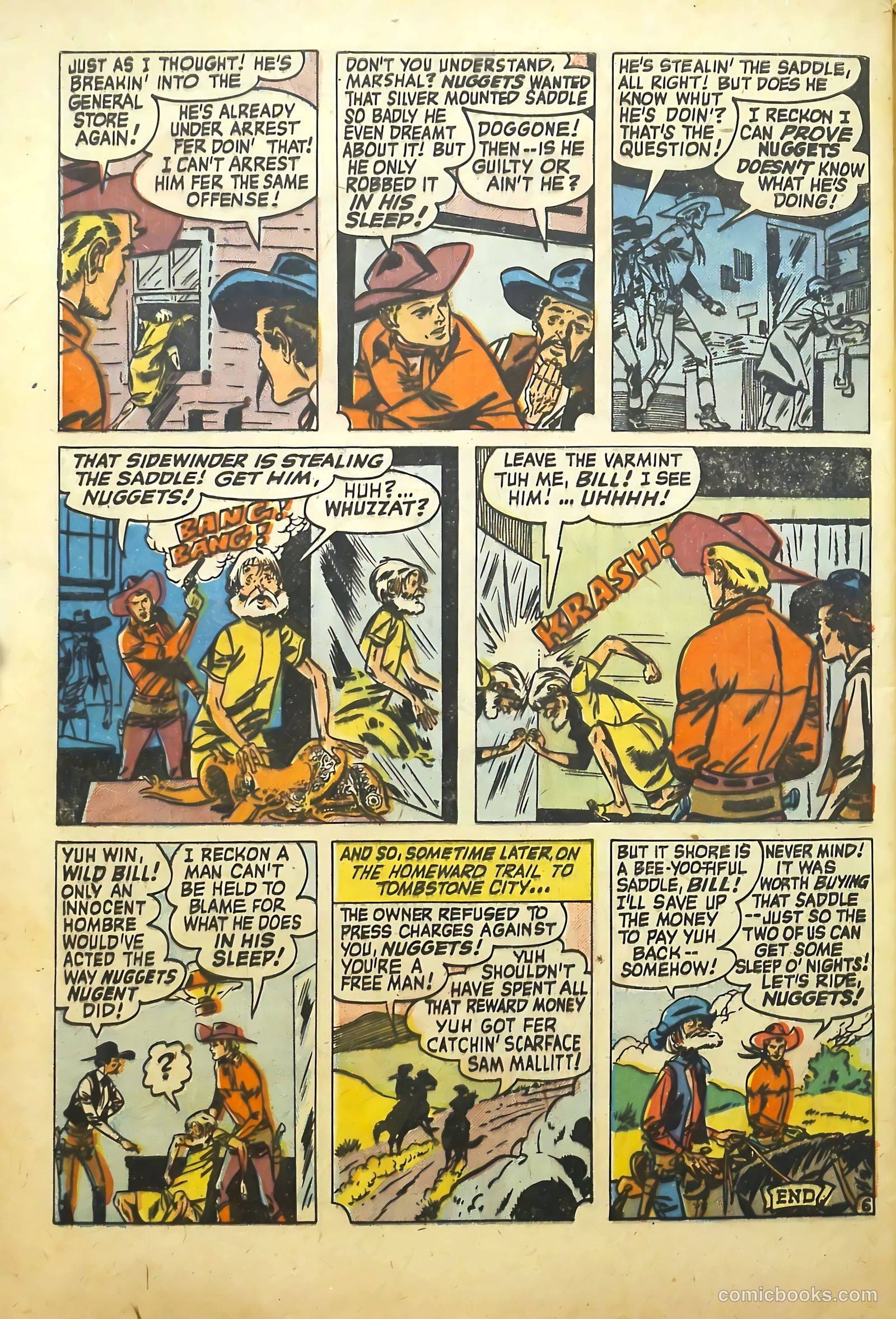 The Westerner Comics #35 (1951) — page 48 of 52