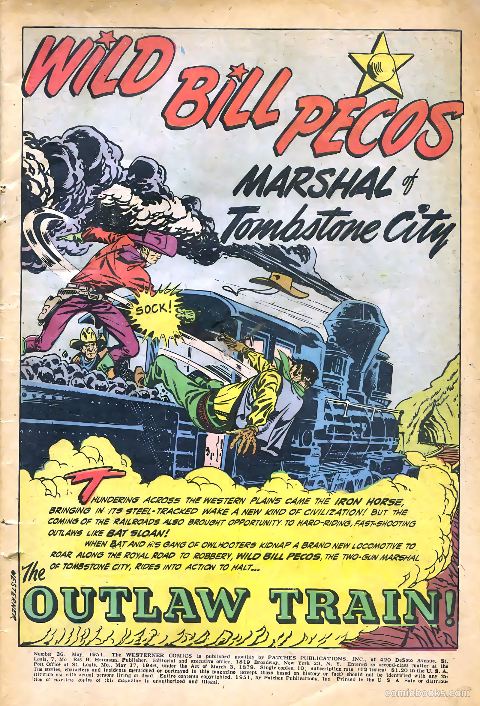 The Westerner Comics #36 (1951) — page 3 of 52