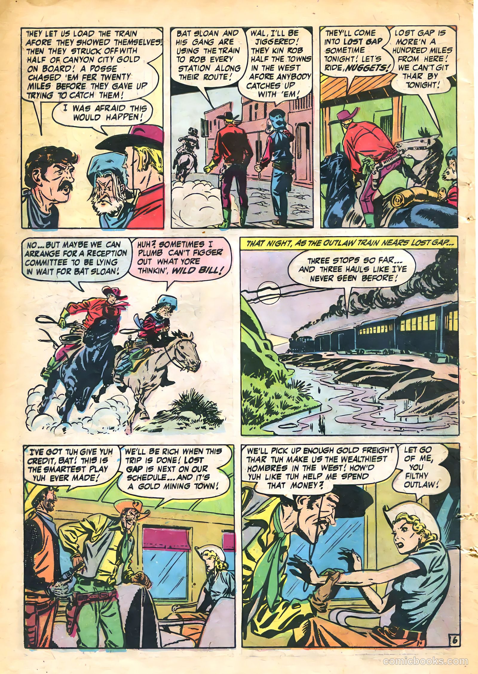 The Westerner Comics #36 (1951) — page 8 of 52