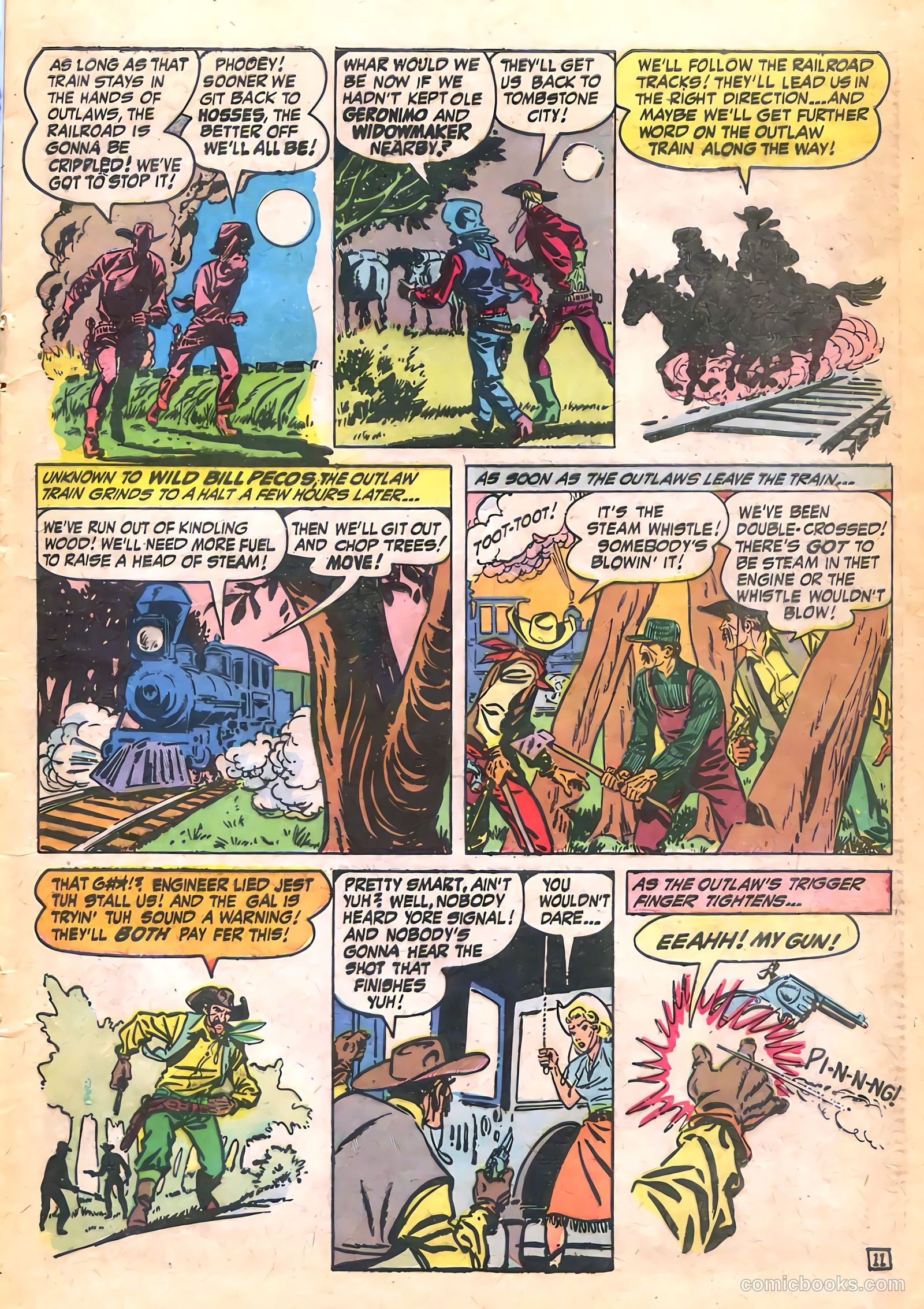 The Westerner Comics #36 (1951) — page 13 of 52