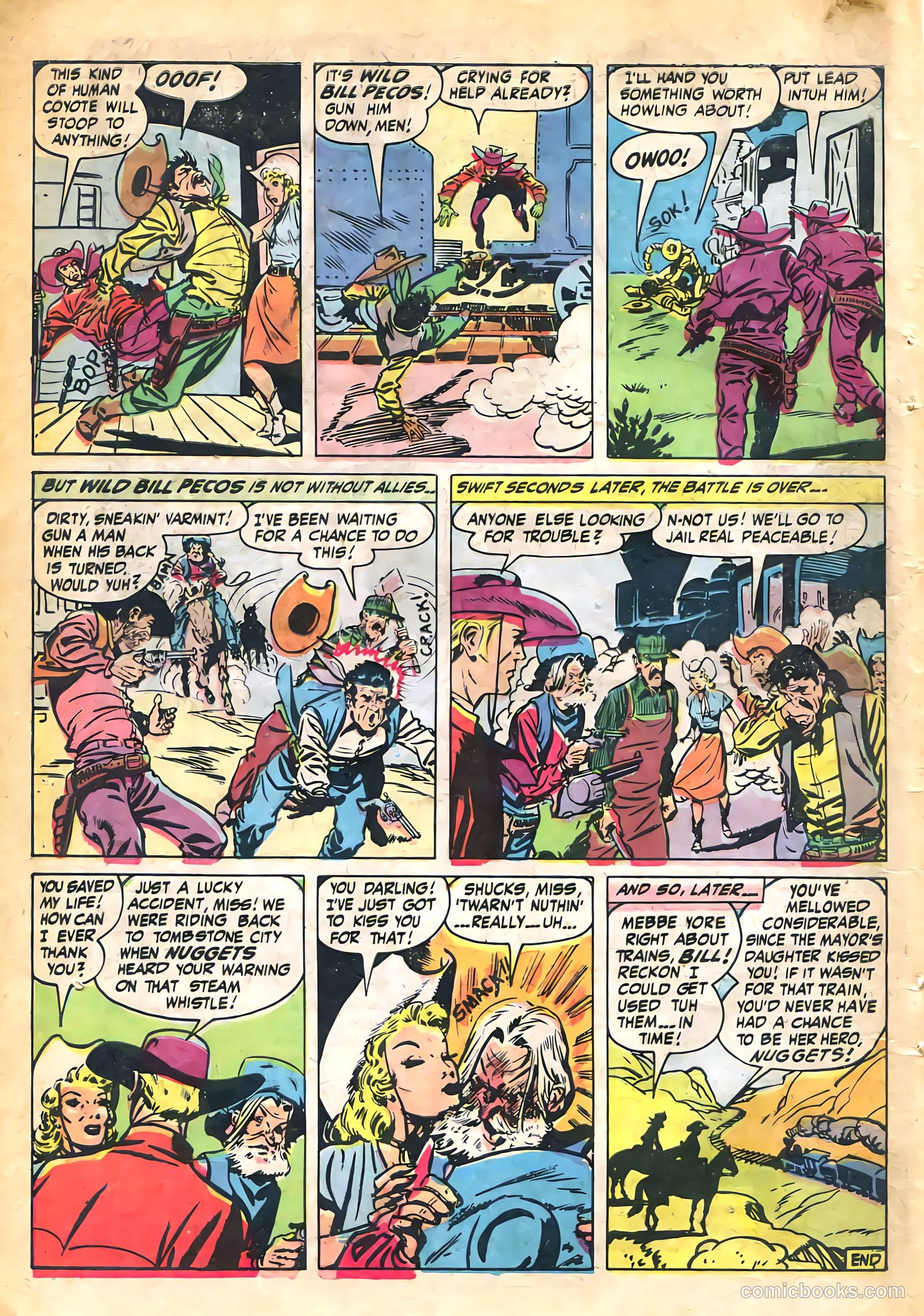 The Westerner Comics #36 (1951) — page 14 of 52