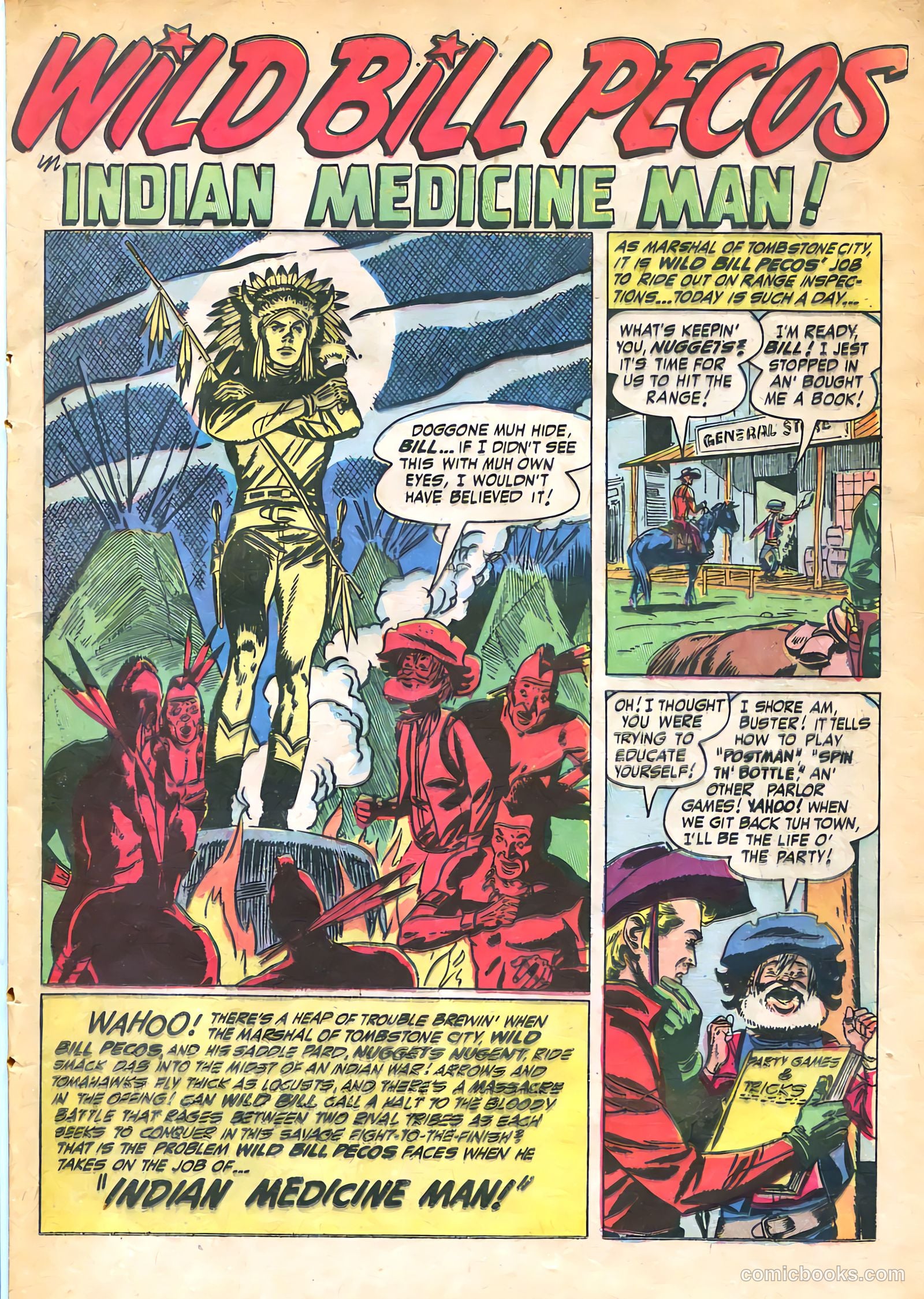 The Westerner Comics #36 (1951) — page 17 of 52