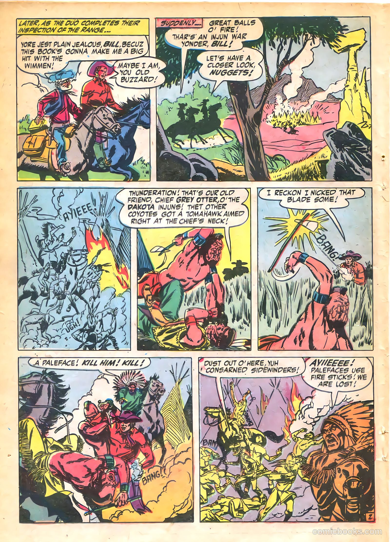 The Westerner Comics #36 (1951) — page 18 of 52