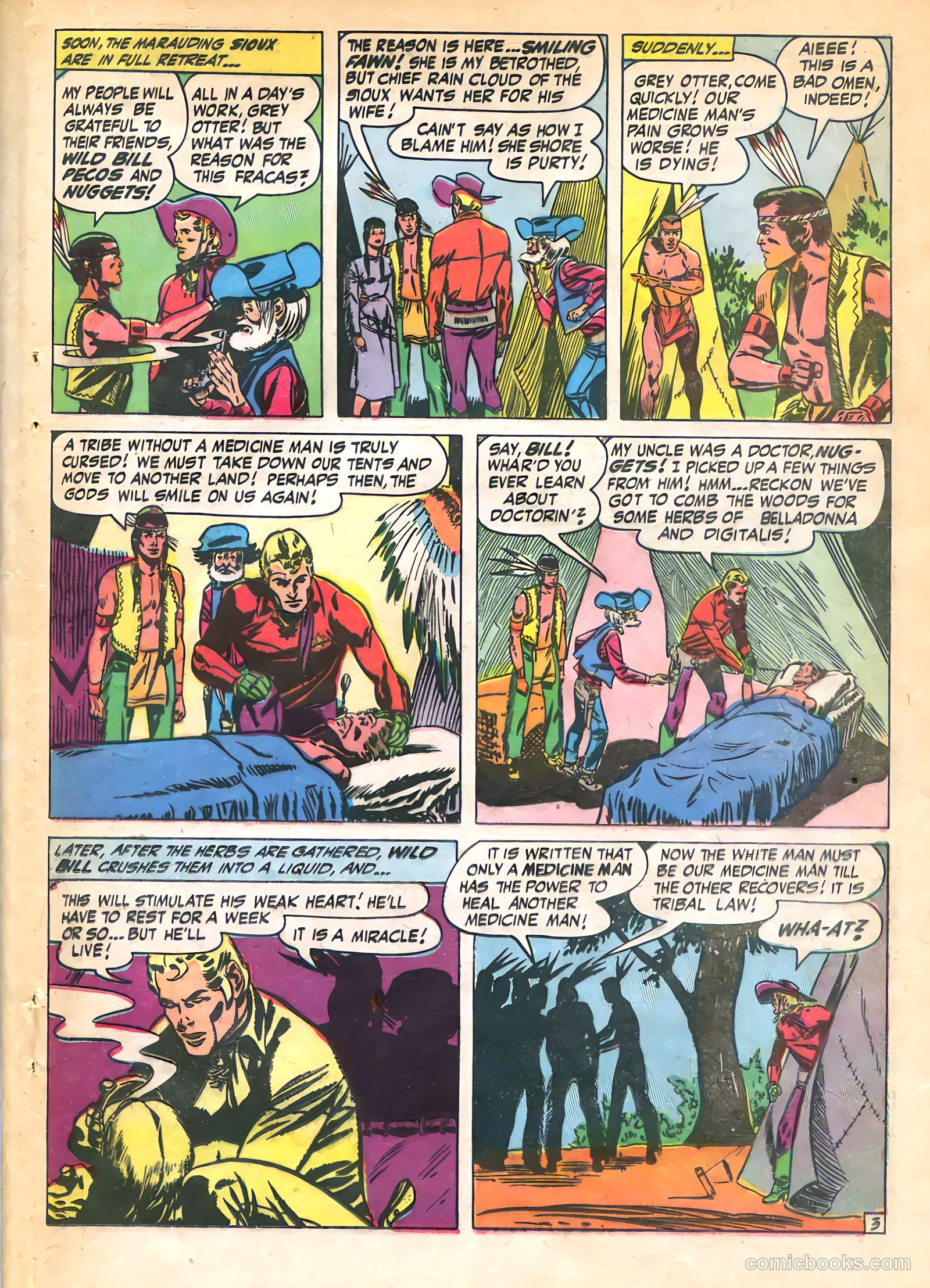 The Westerner Comics #36 (1951) — page 19 of 52