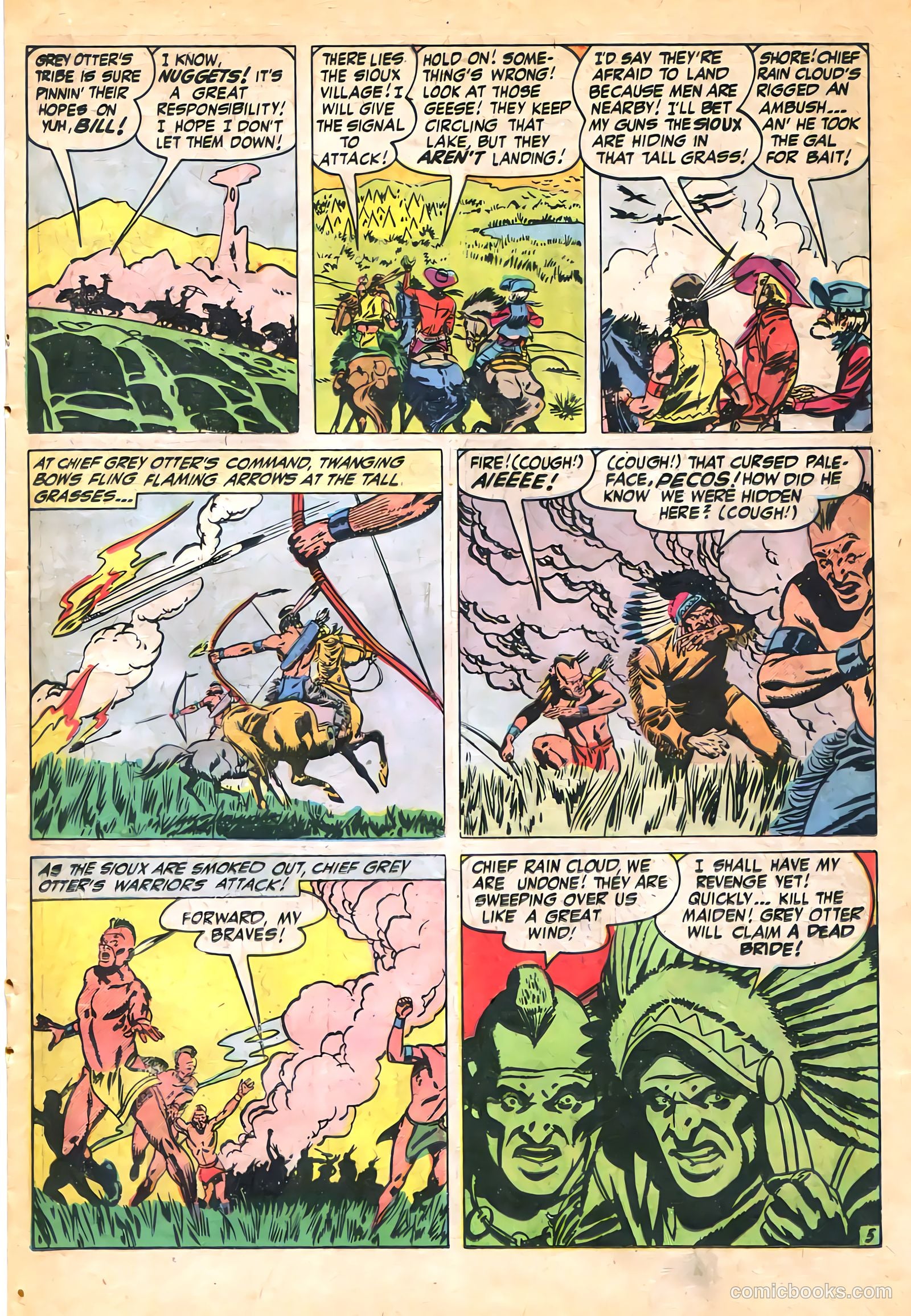 The Westerner Comics #36 (1951) — page 21 of 52