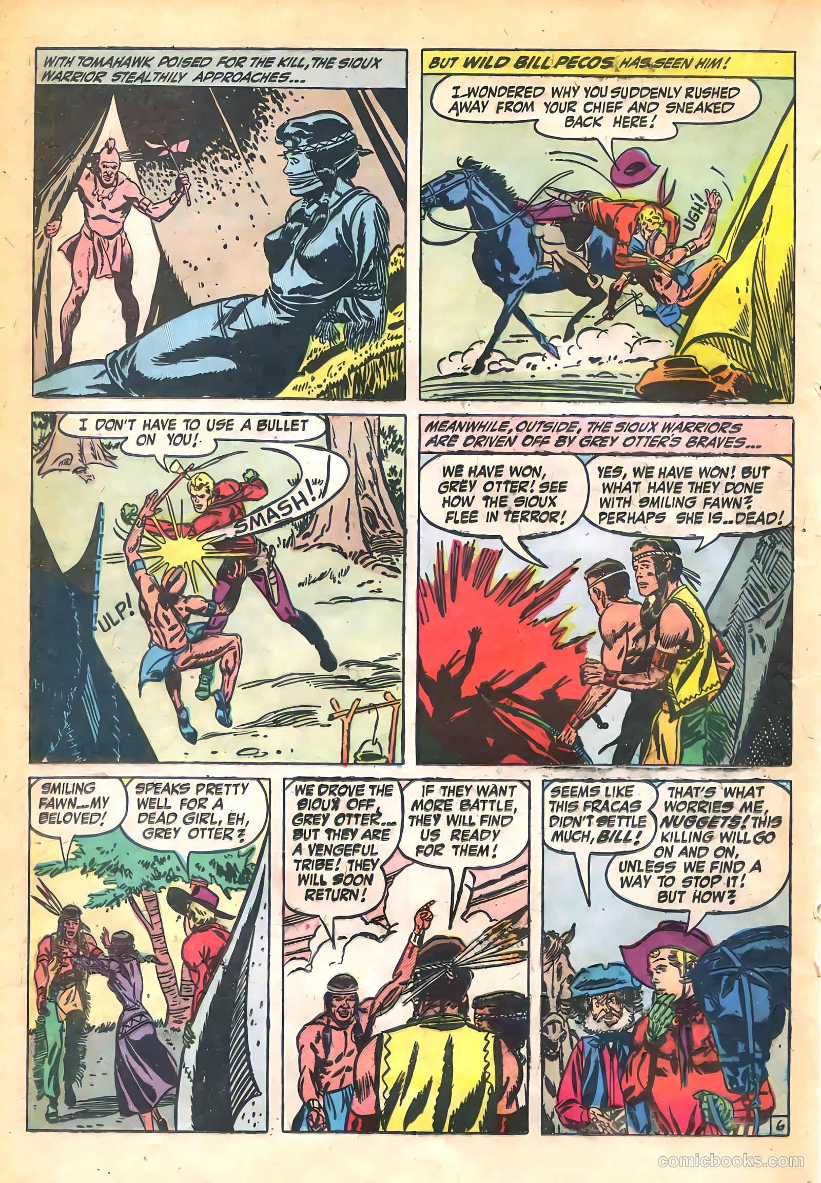 The Westerner Comics #36 (1951) — page 22 of 52