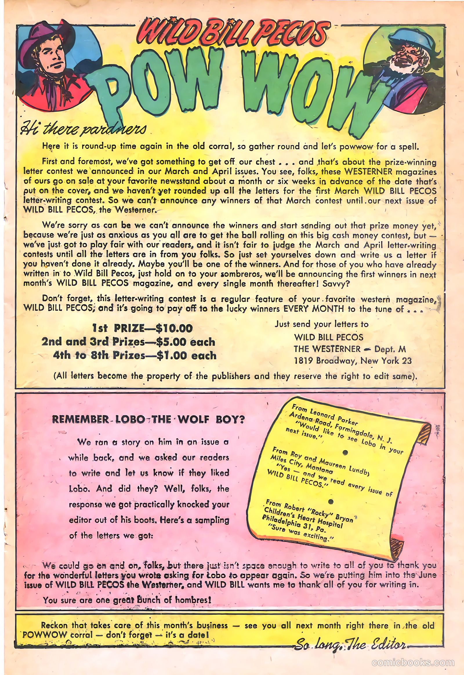 The Westerner Comics #36 (1951) — page 25 of 52