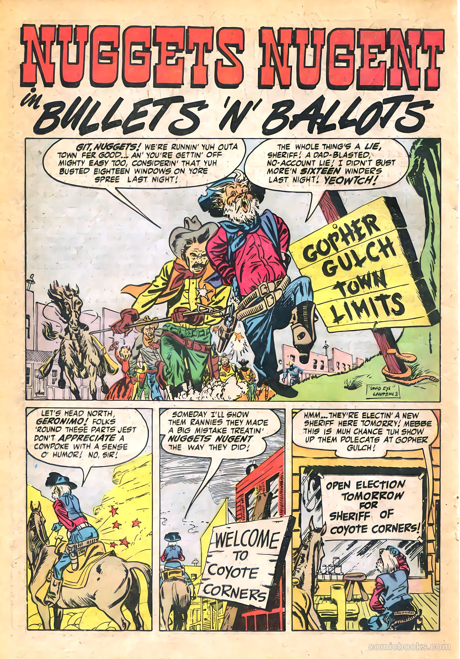 The Westerner Comics #36 (1951) — page 26 of 52