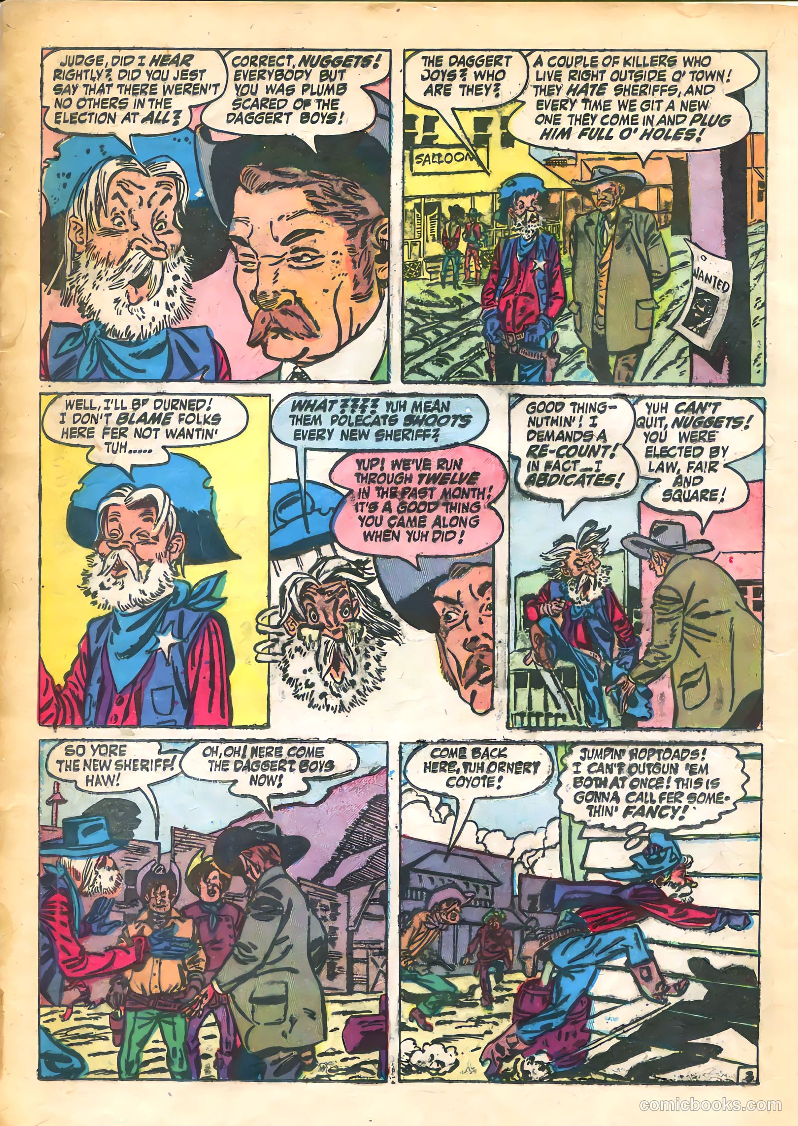 The Westerner Comics #36 (1951) — page 28 of 52