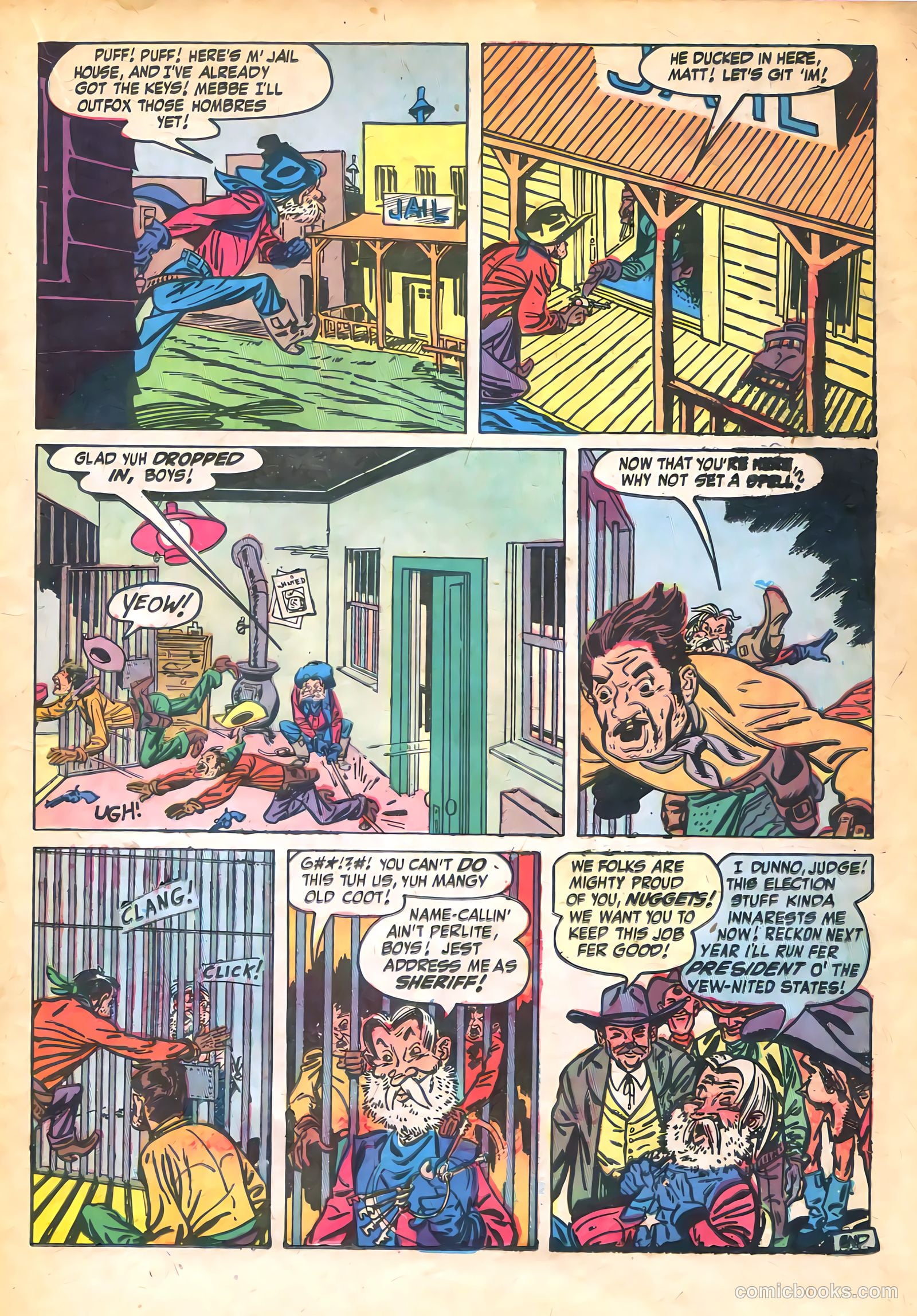 The Westerner Comics #36 (1951) — page 29 of 52
