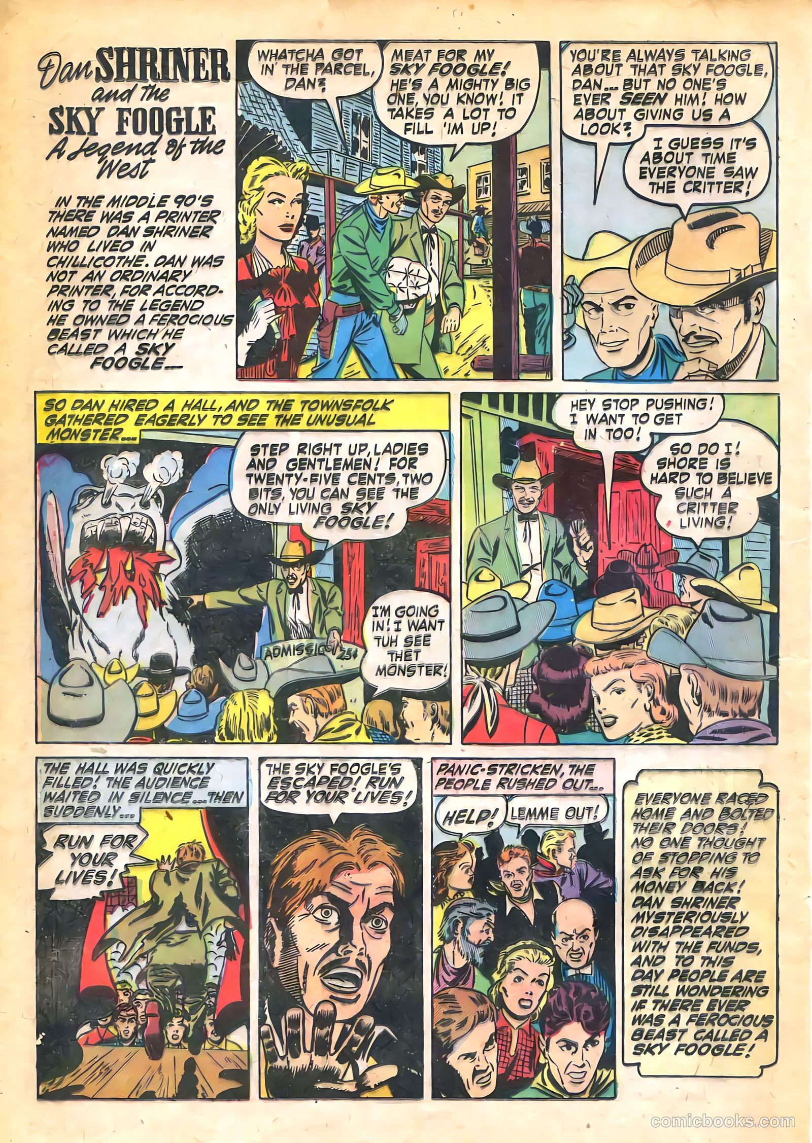 The Westerner Comics #36 (1951) — page 30 of 52