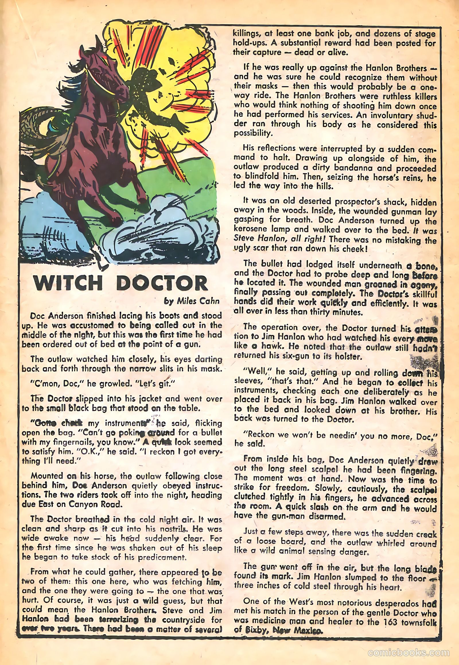 The Westerner Comics #36 (1951) — page 31 of 52
