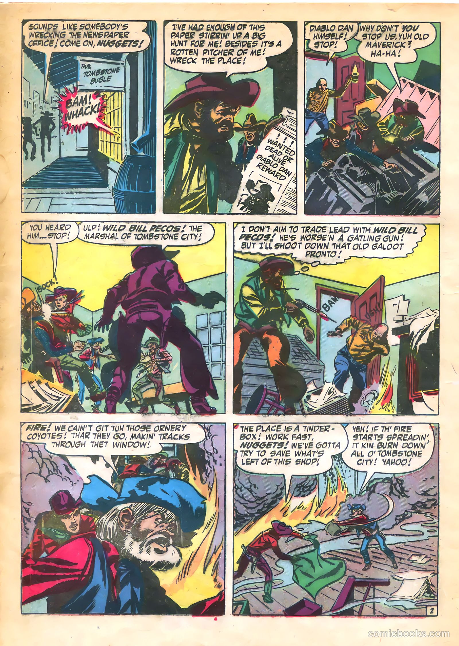 The Westerner Comics #36 (1951) — page 34 of 52