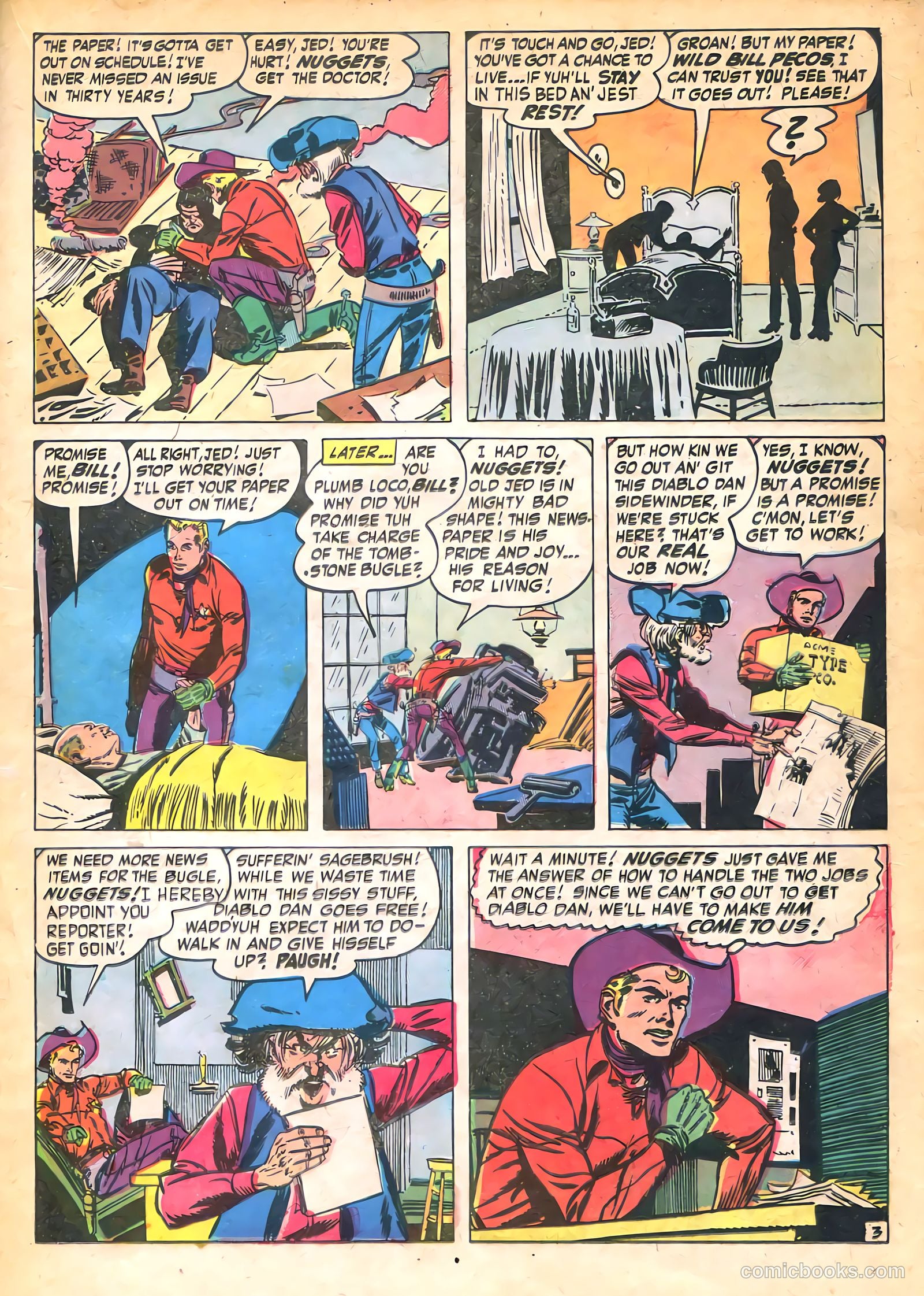 The Westerner Comics #36 (1951) — page 35 of 52
