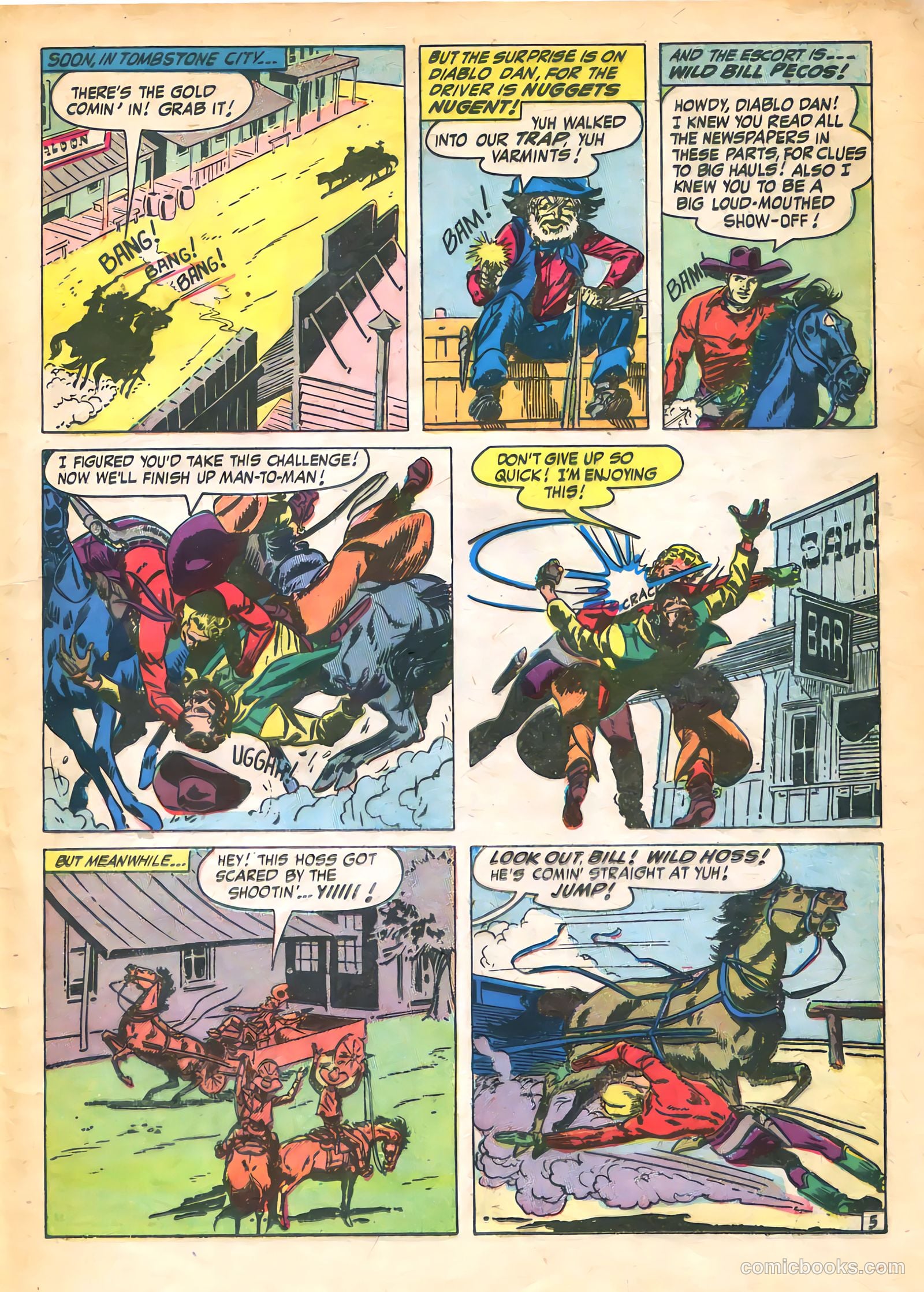 The Westerner Comics #36 (1951) — page 37 of 52