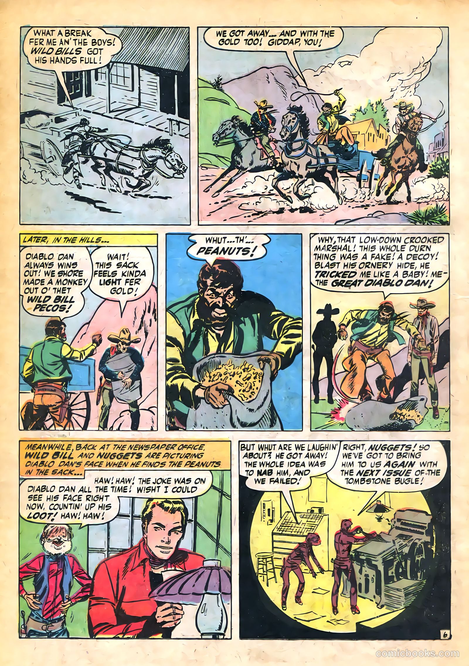 The Westerner Comics #36 (1951) — page 38 of 52