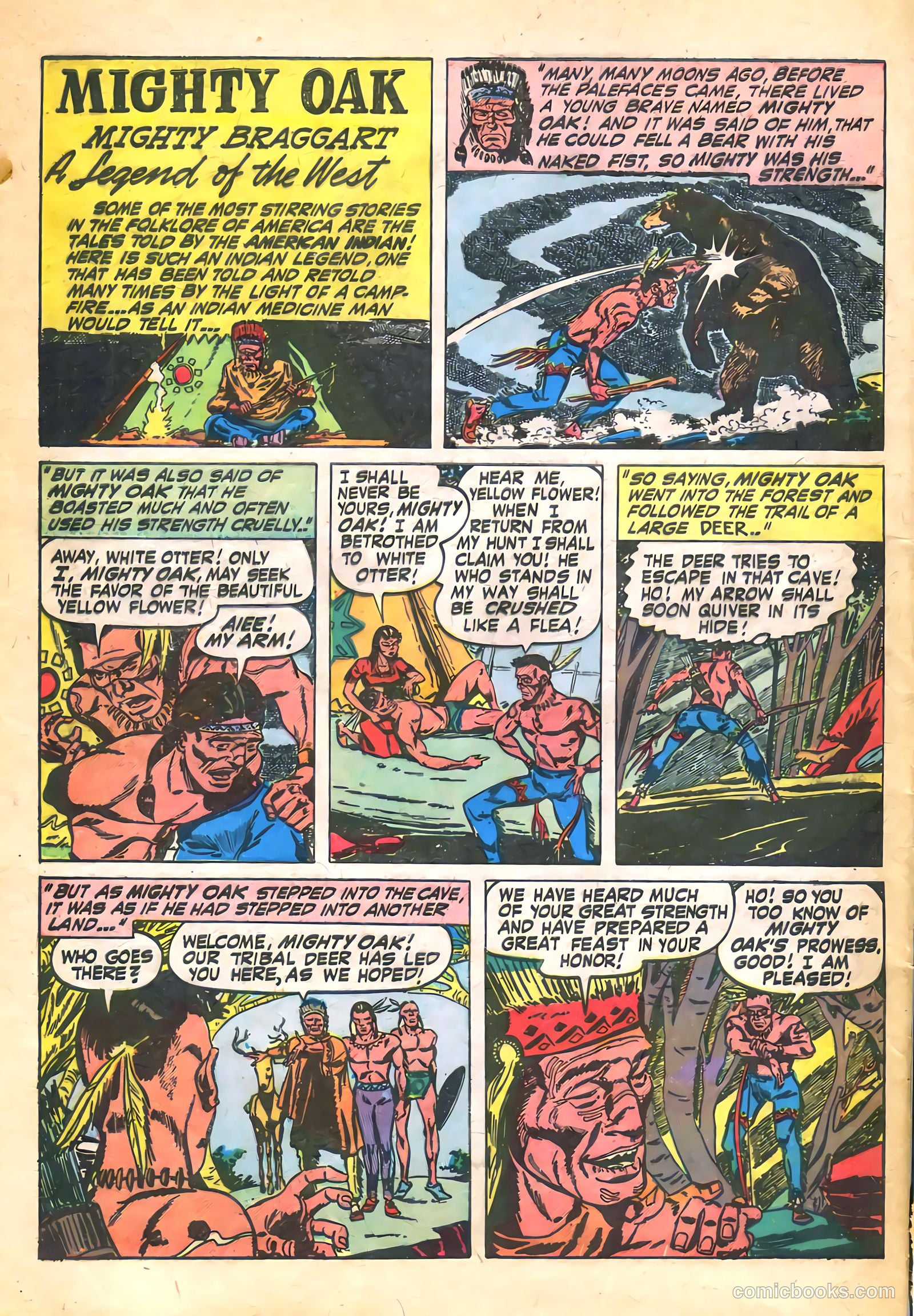 The Westerner Comics #36 (1951) — page 40 of 52