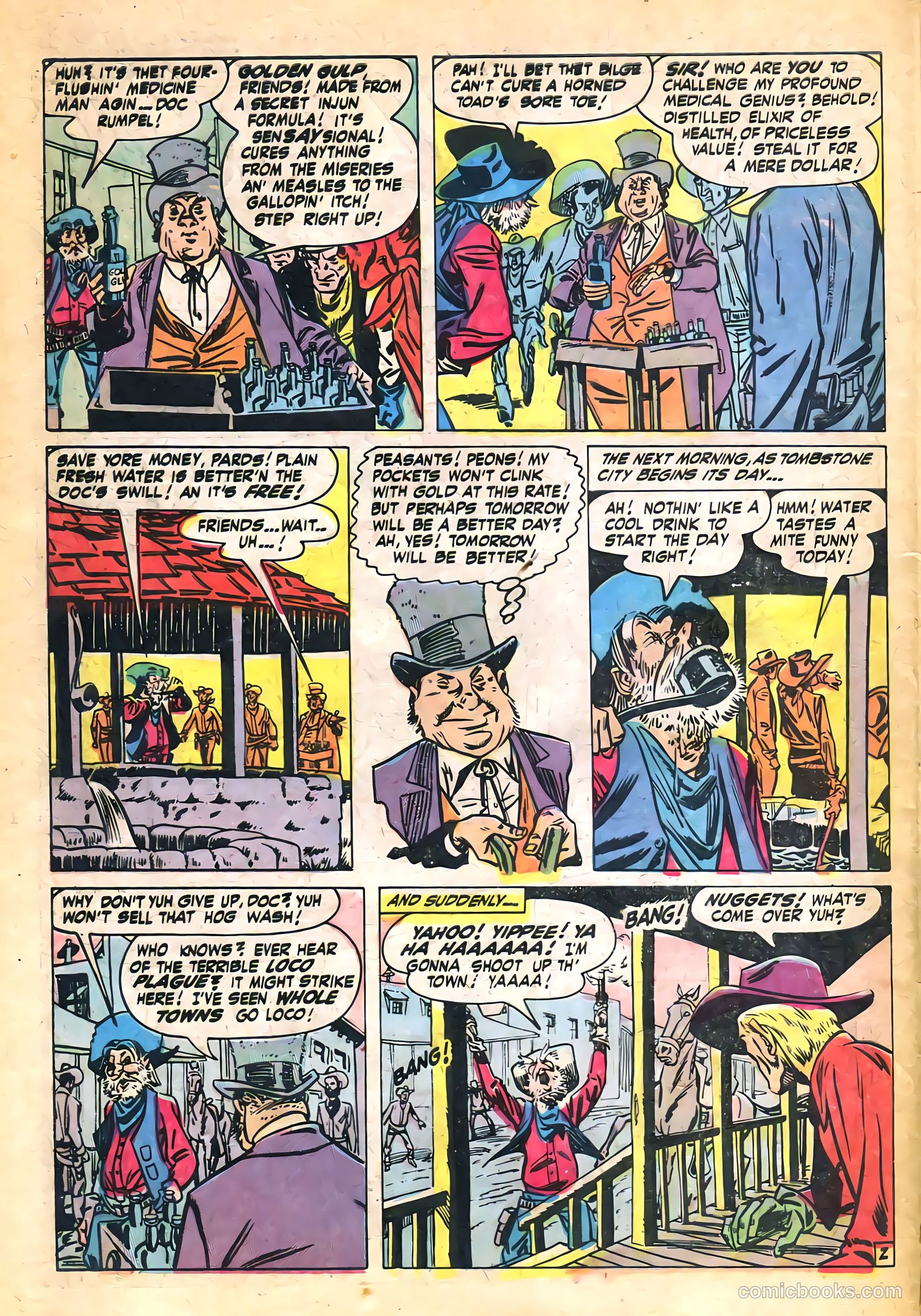 The Westerner Comics #36 (1951) — page 44 of 52