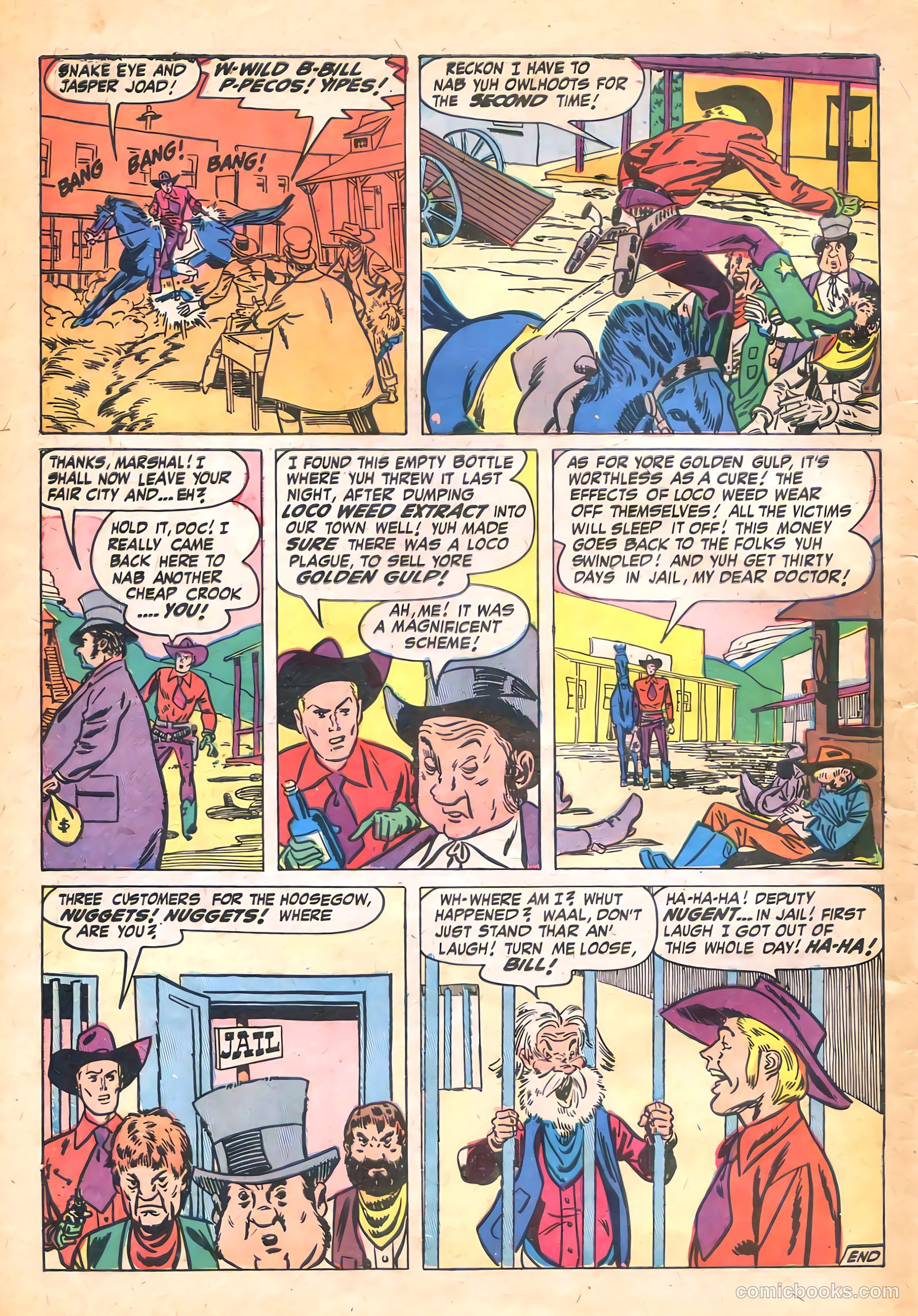 The Westerner Comics #36 (1951) — page 48 of 52