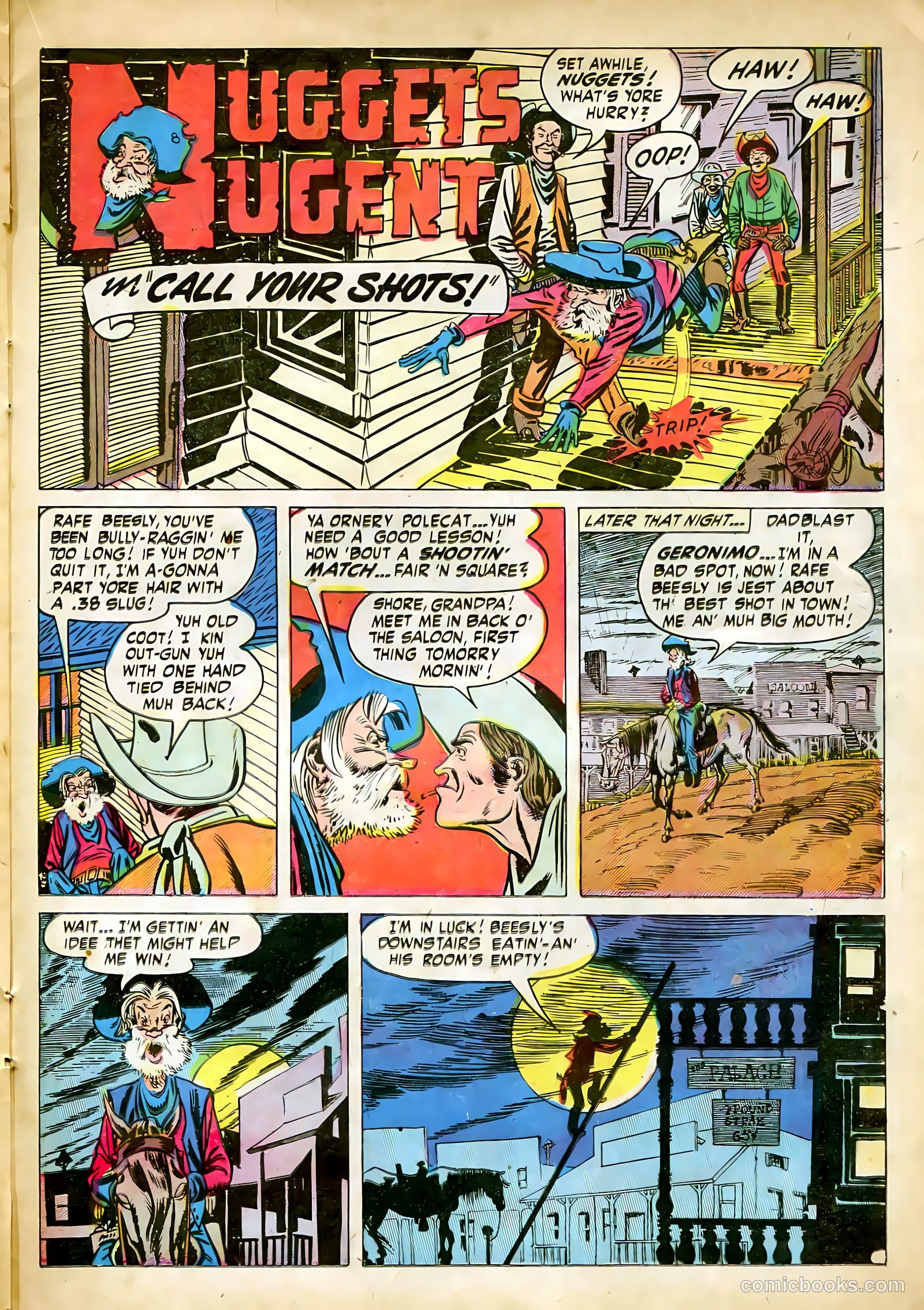 The Westerner Comics #37 (1951) — page 23 of 36