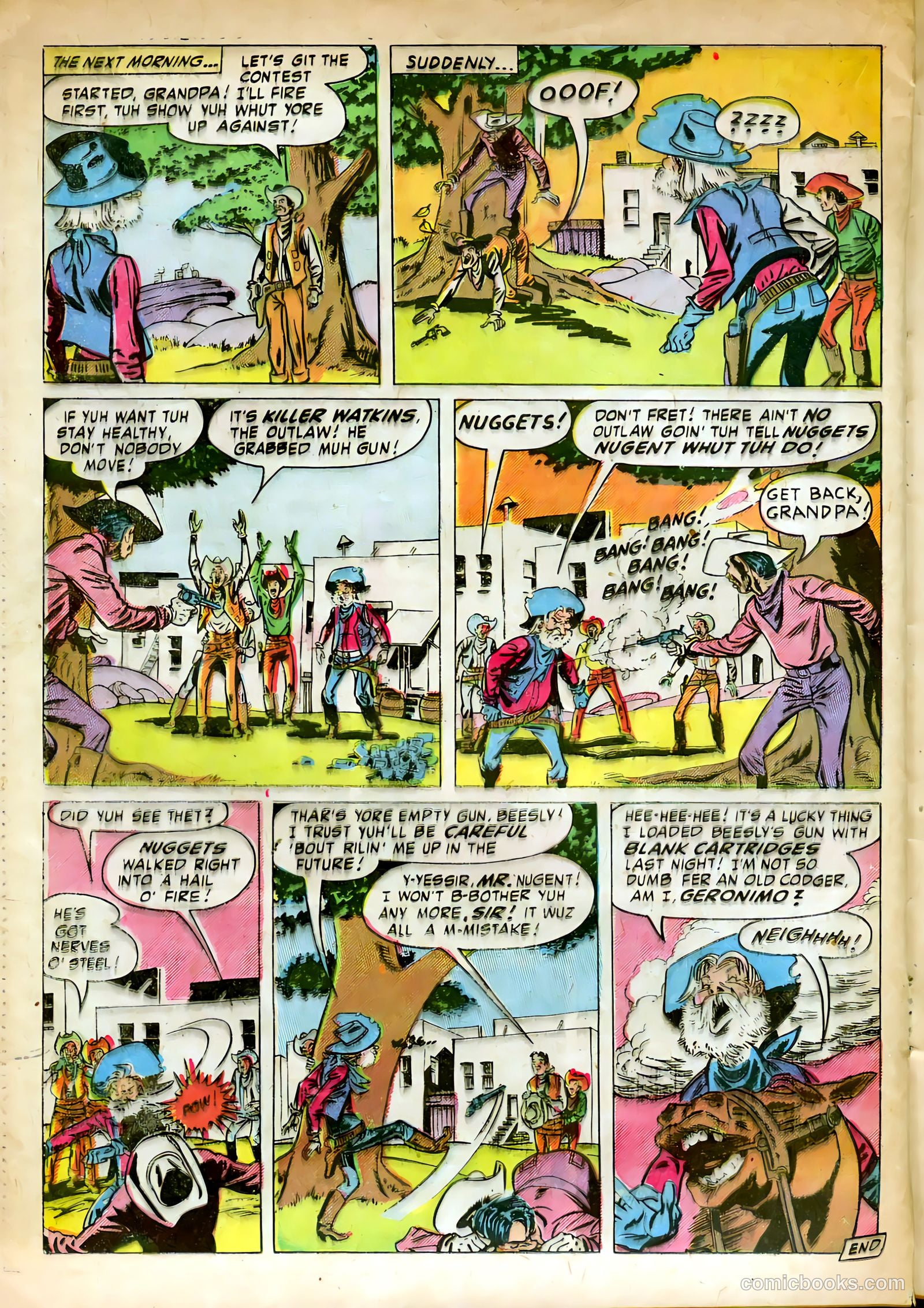 The Westerner Comics #37 (1951) — page 24 of 36