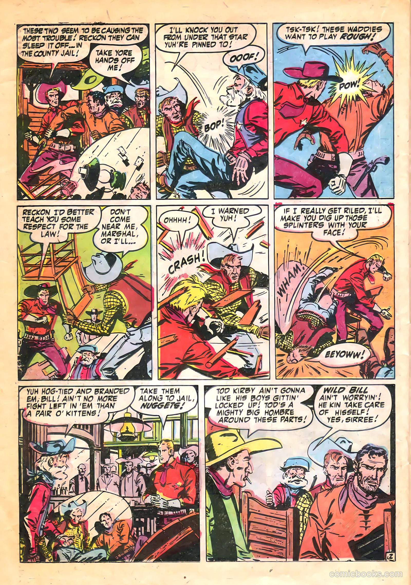 The Westerner Comics #38 (1951) — page 22 of 36