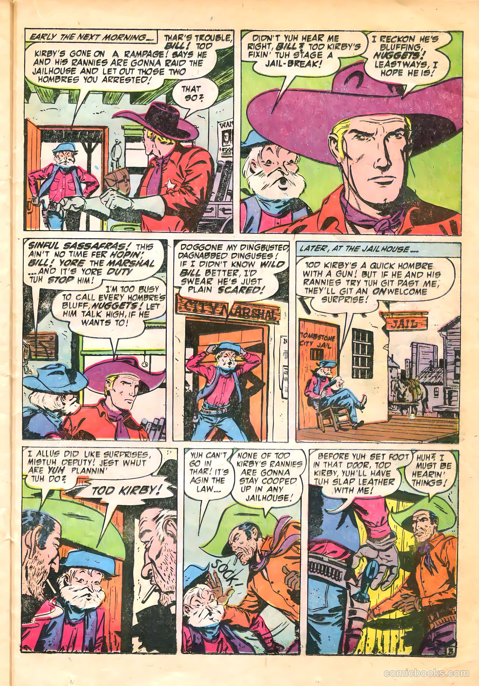 The Westerner Comics #38 (1951) — page 23 of 36