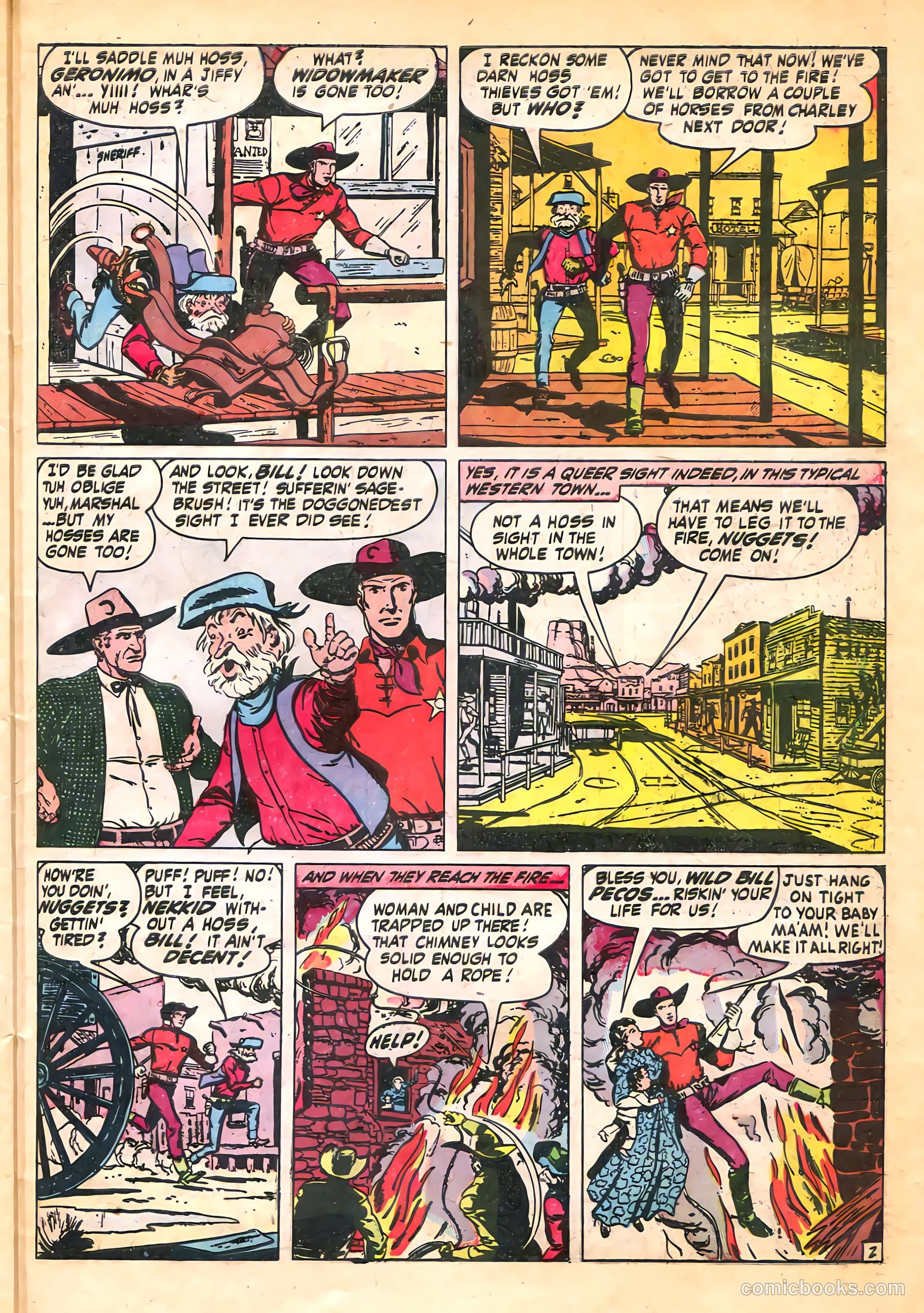The Westerner Comics #38 (1951) — page 27 of 36
