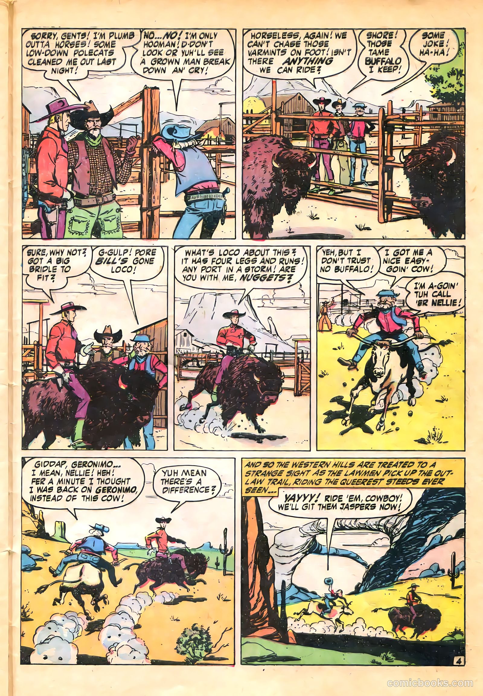 The Westerner Comics #38 (1951) — page 29 of 36