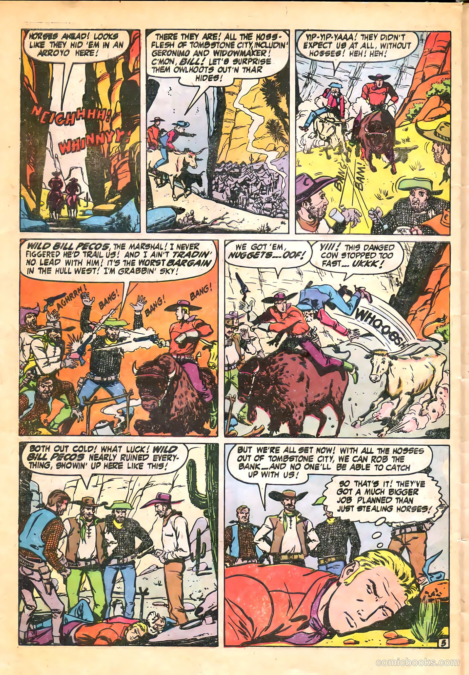 The Westerner Comics #38 (1951) — page 30 of 36