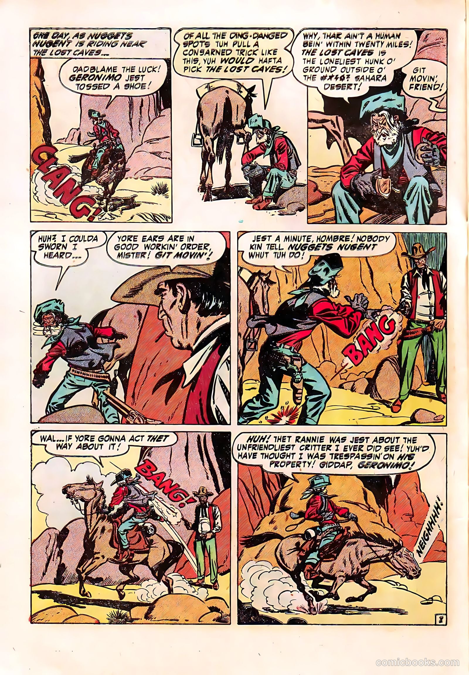 The Westerner Comics #39 (1951) — page 4 of 36